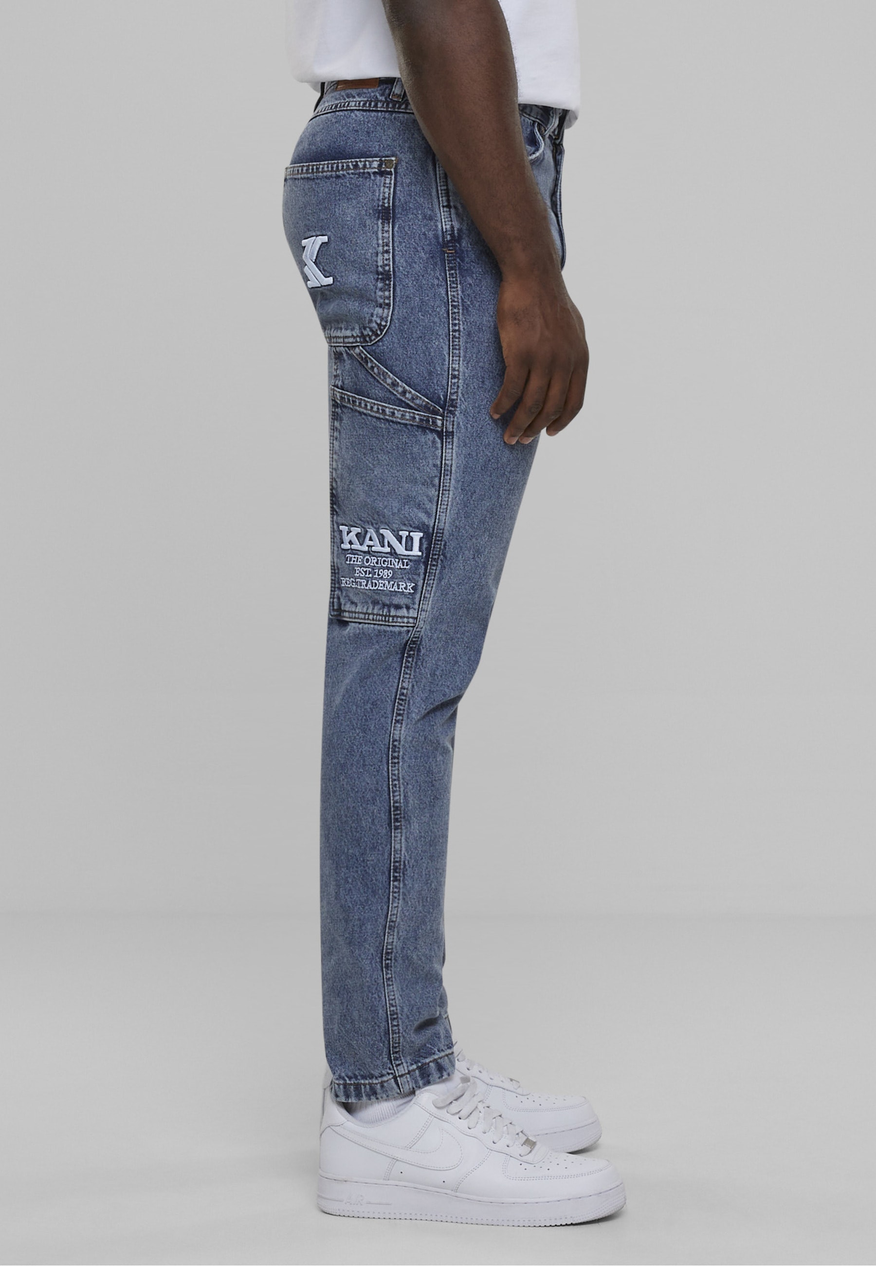 Karl Kani Bequeme Jeans »Karl Kani Herren KK Retro Tapered Workwear Denim«