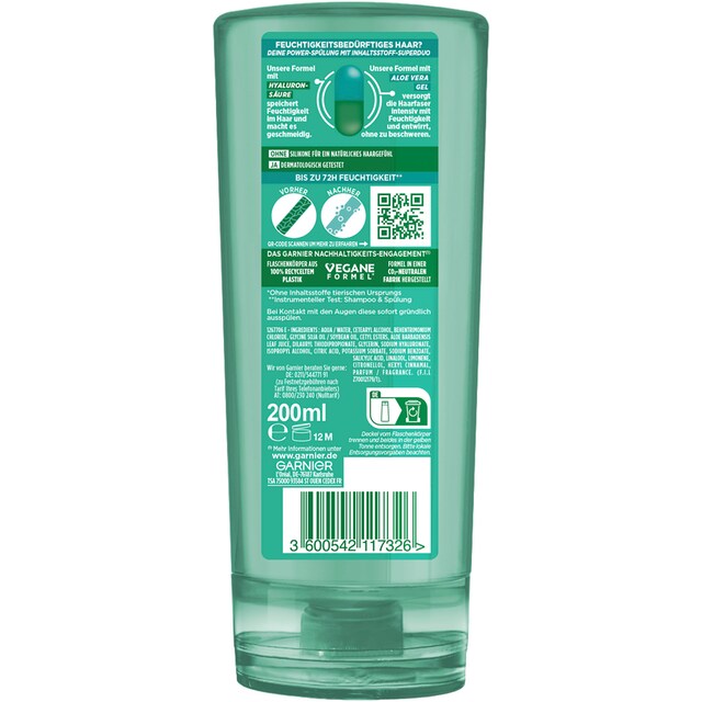 GARNIER Haarspülung »Garnier Fructis Aloe Hydra Bomb Spülung« | BAUR