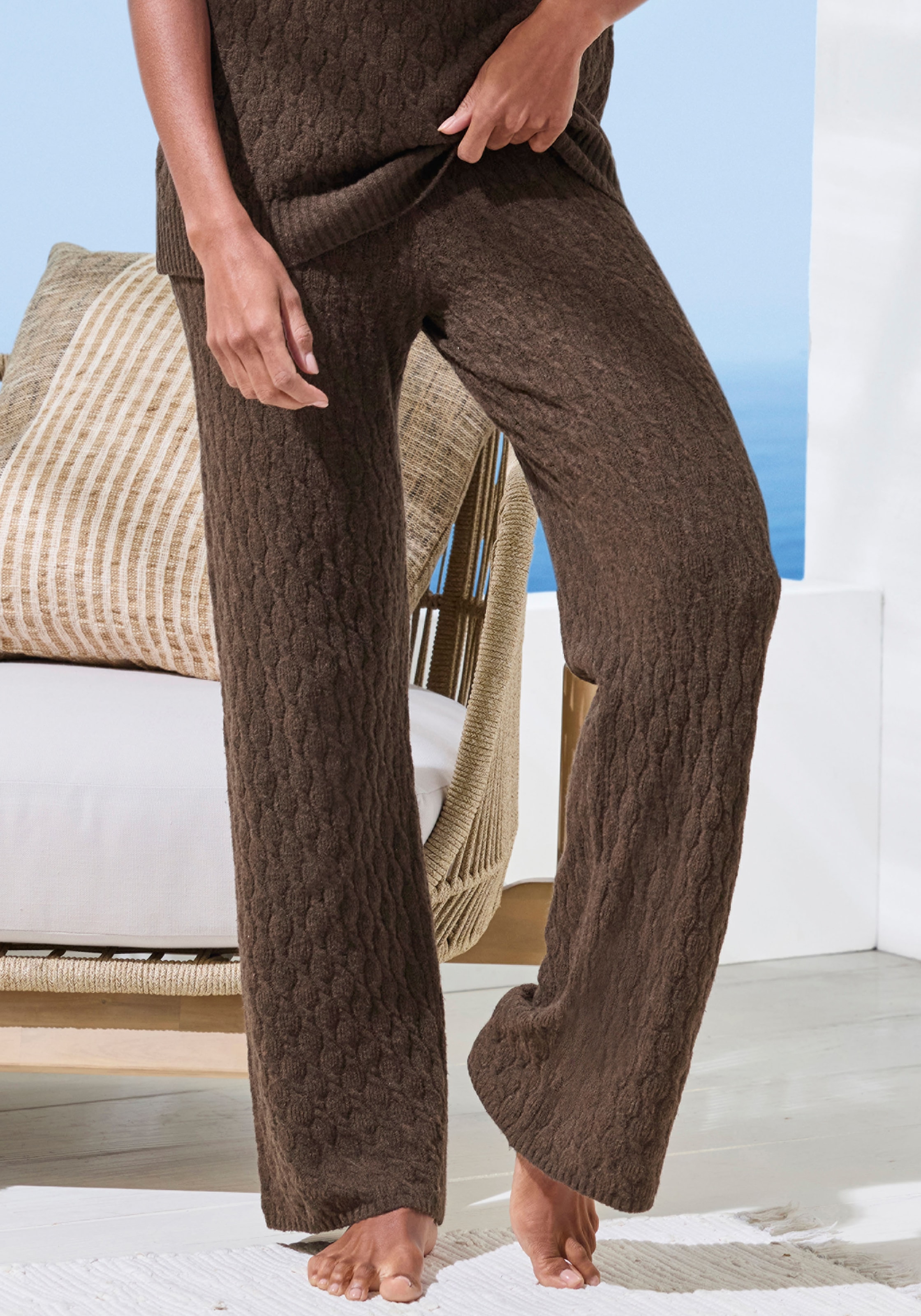 French Connection Strickhose aus hochwertigem Strick, Loungewear günstig online kaufen