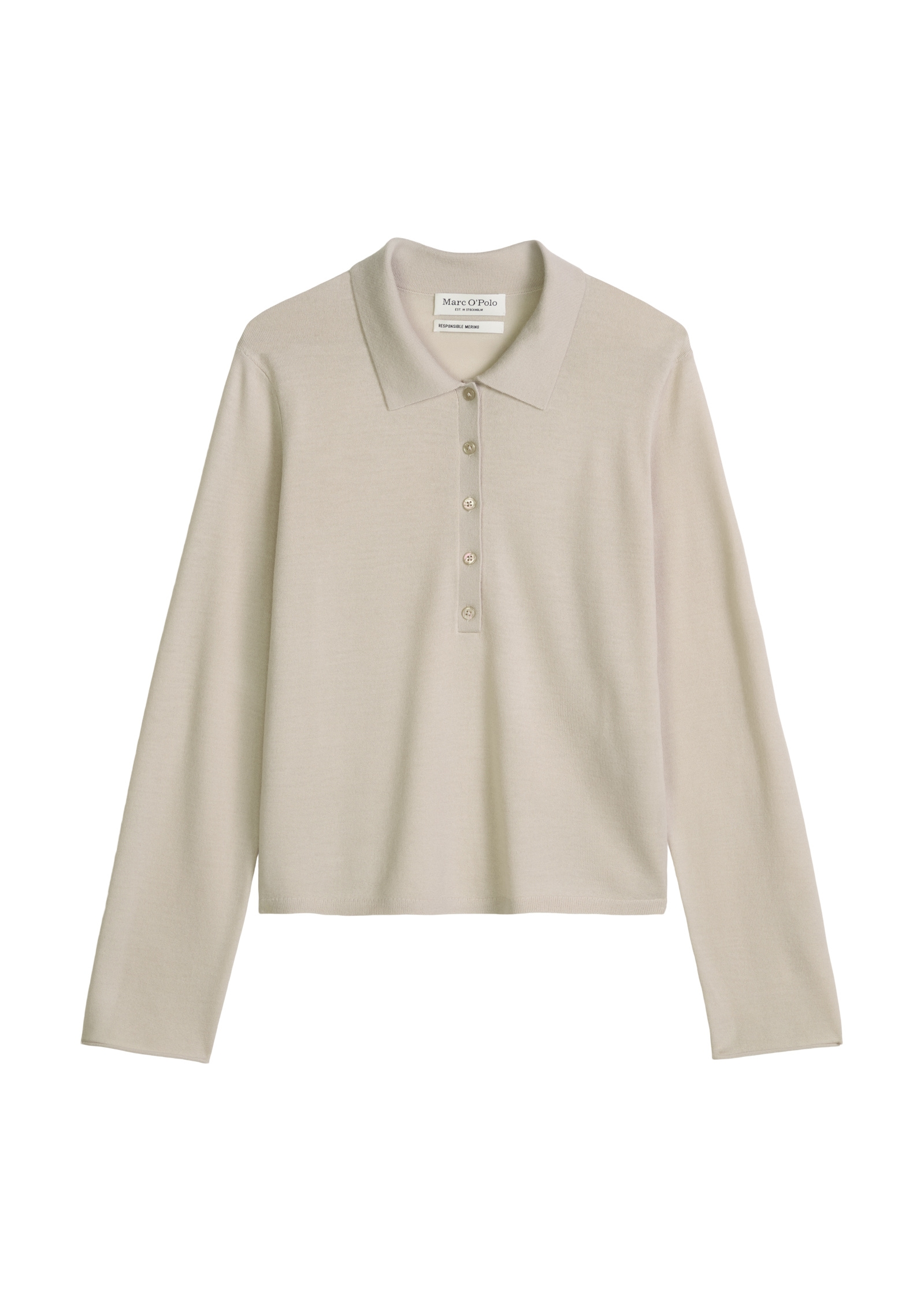 Marc O'Polo Strickpullover »aus feiner Merinowolle«