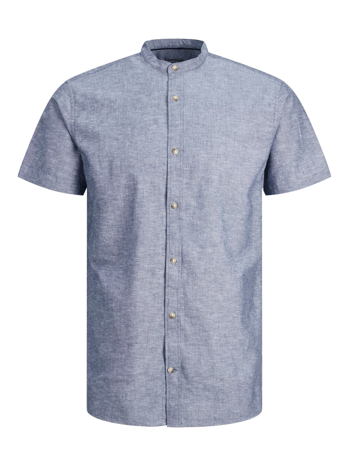 Jack & Jones Kurzarmhemd »JJESUMMER BAND LINEN BLEND SHIRT SS SN«