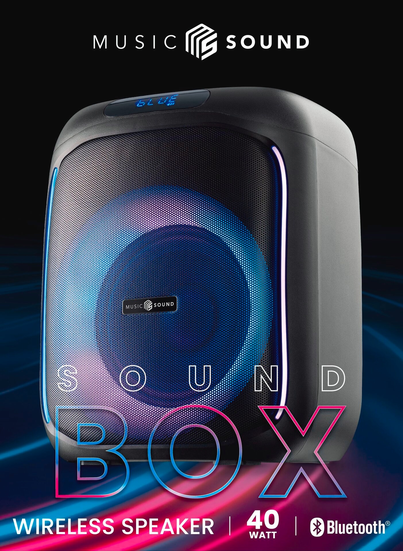 Cellularline Party-Lautsprecher »Music & Sound Bluetooth Sound Box«