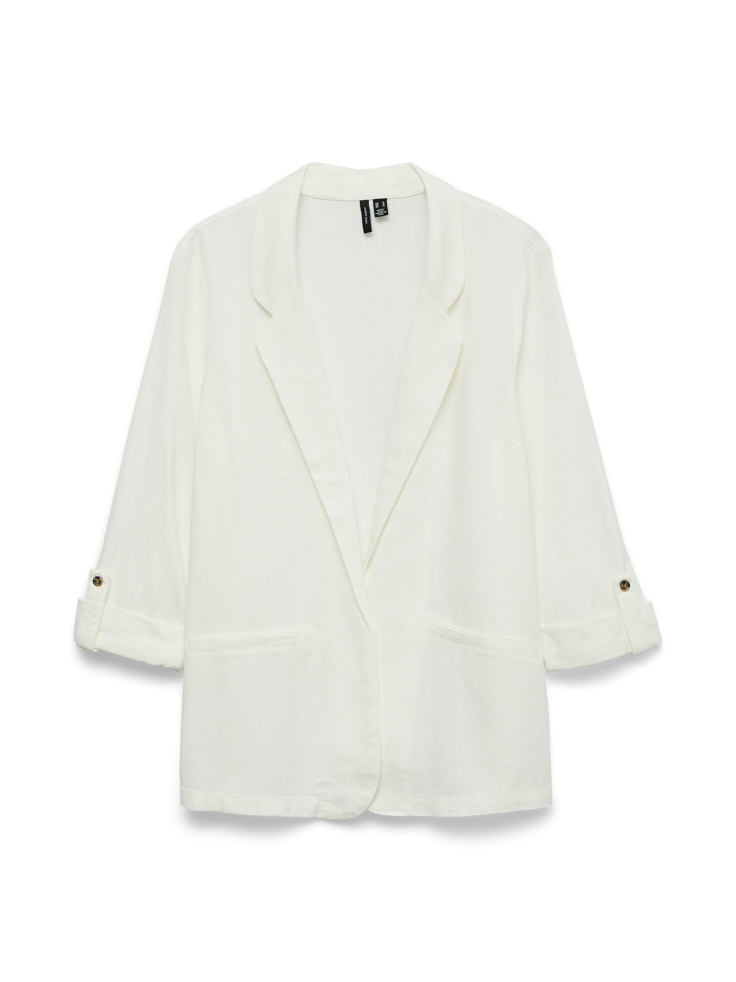 Vero Moda Kurzblazer »VMJESMILO 3/4 LOOSE BLAZER WVN NOOS«, mit Leinen
