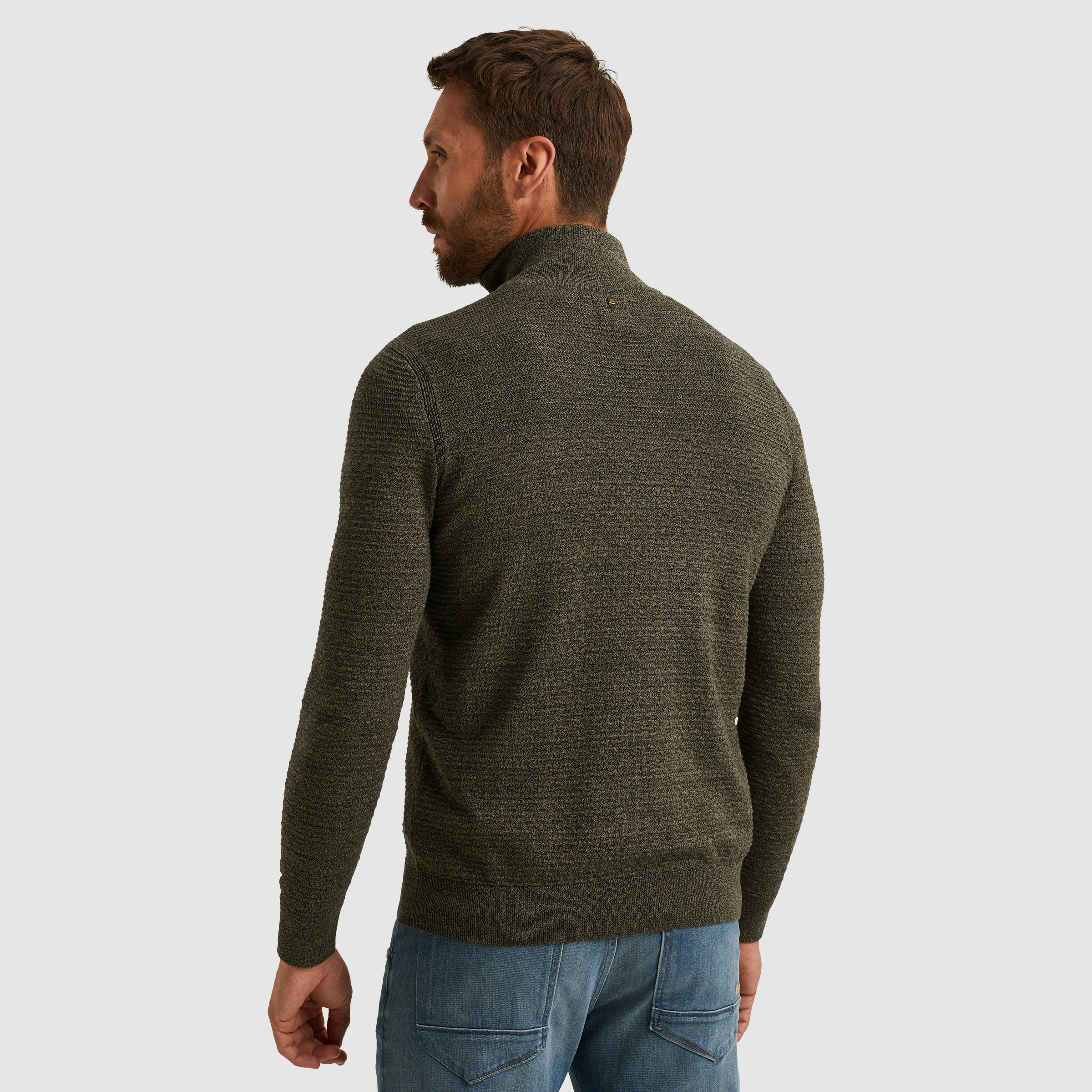 Thumbnail - PME LEGEND Troyer mit Struktur-Muster und Logo-Badge