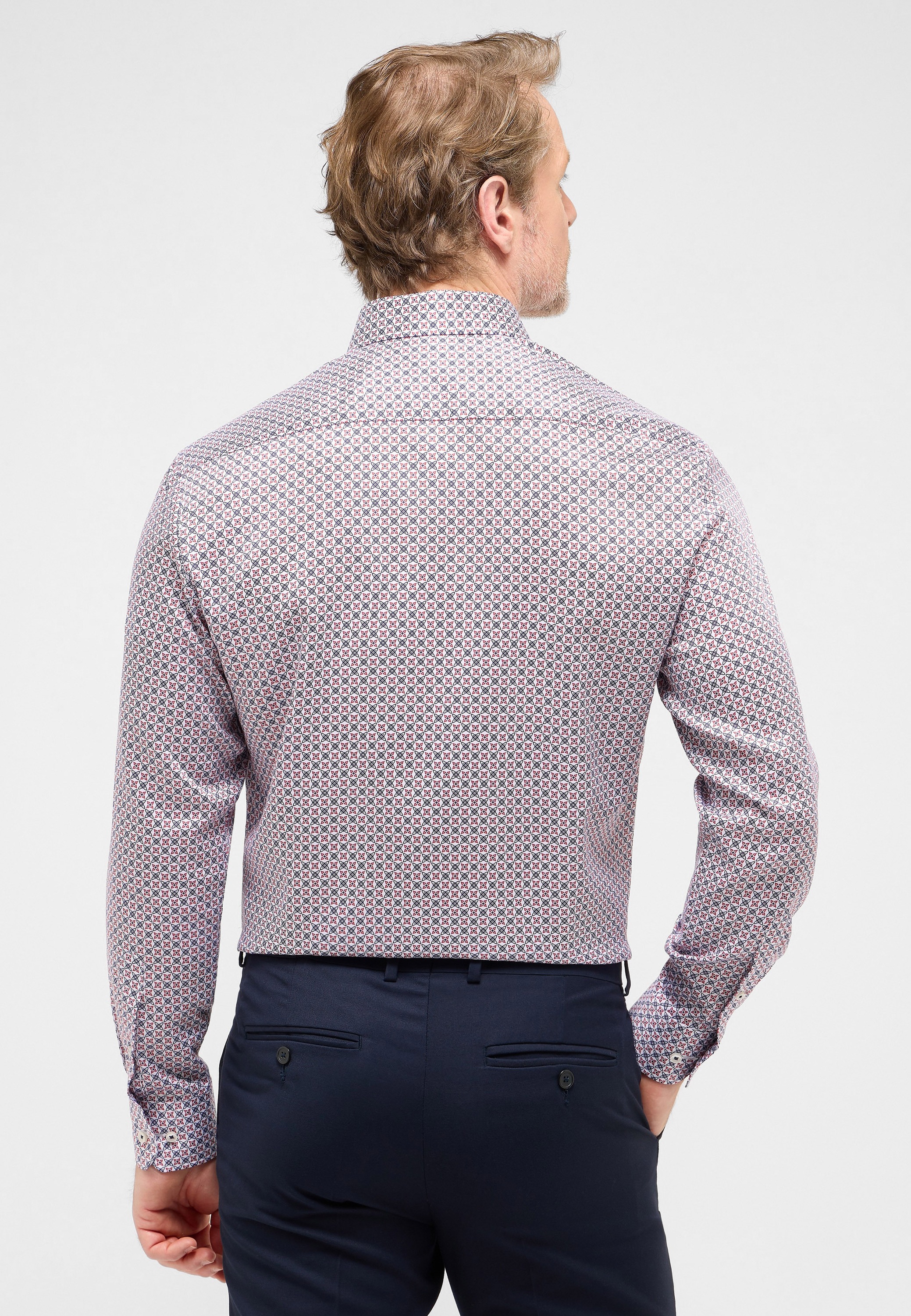 Eterna Langarmhemd "MODERN FIT", EASY IRON (bügelleicht) günstig online kaufen
