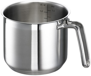 Schulte-Ufer Mini Vleespan Little Lilly 12 Cm Roestvrijstaal