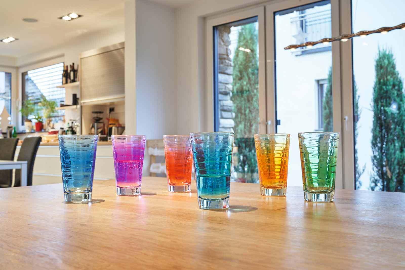 LEONARDO Glas »Trinkgläser Vario Struttura 280 ml 6er Set«