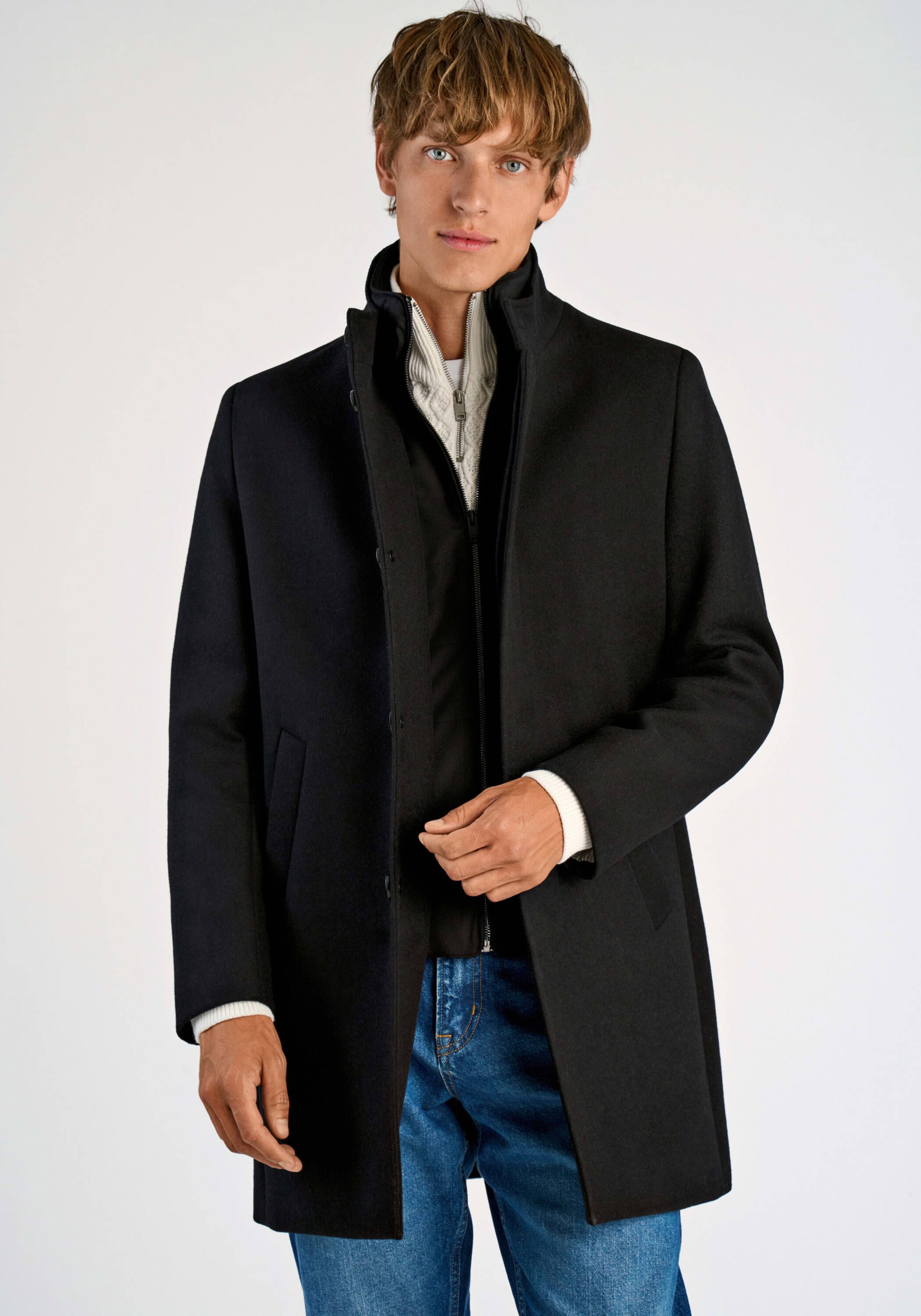 LINDBERGH Kurzmantel "Mantel Relaxed Fit"