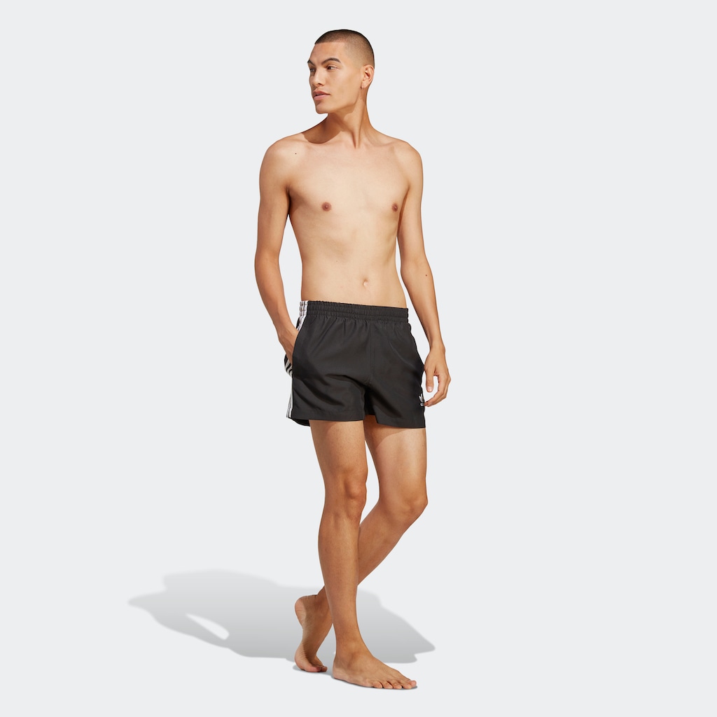 adidas Performance Badehose »ORIGINALS ADICOLOR 3STREIFEN SHORT LENGTH«, (1 St.)