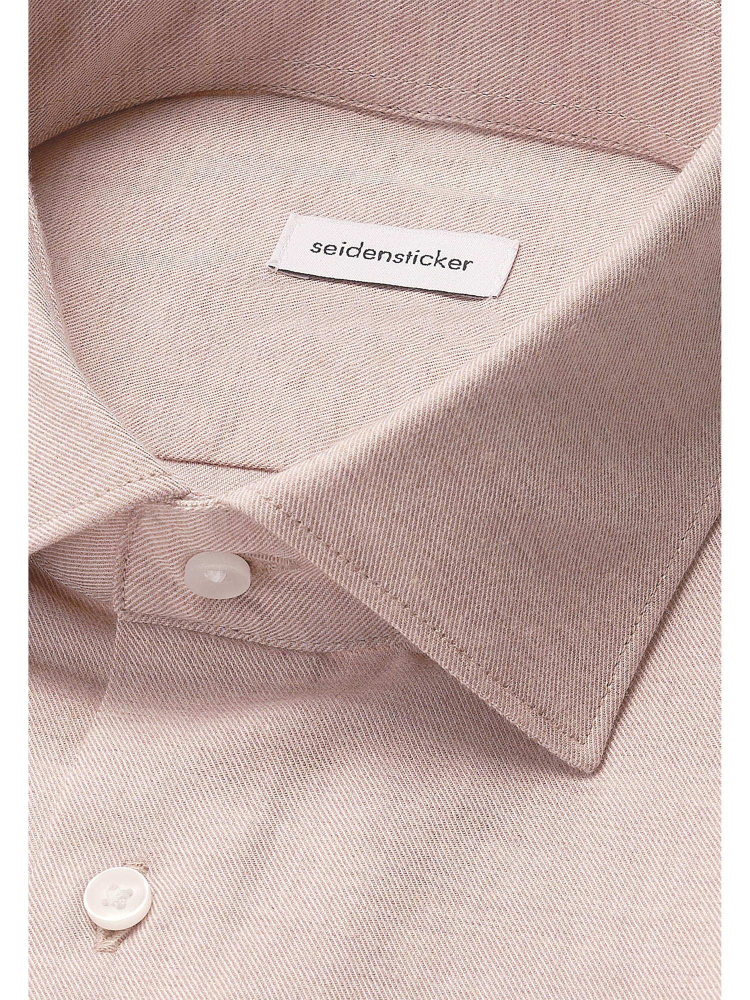 seidensticker Flanellhemd »Schwarze Rose«, Slim 1/1 Kentkragen Flanell