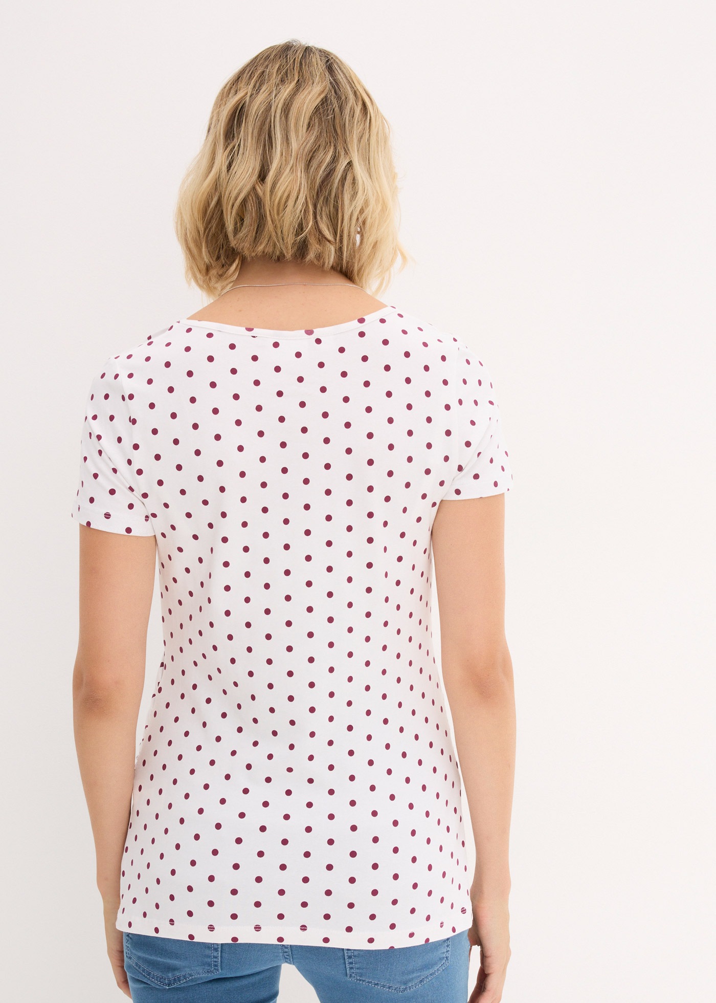 bonprix Umstandsshirt Packung, 2 Stk. figurbetonte Passform, seitliche Raff günstig online kaufen