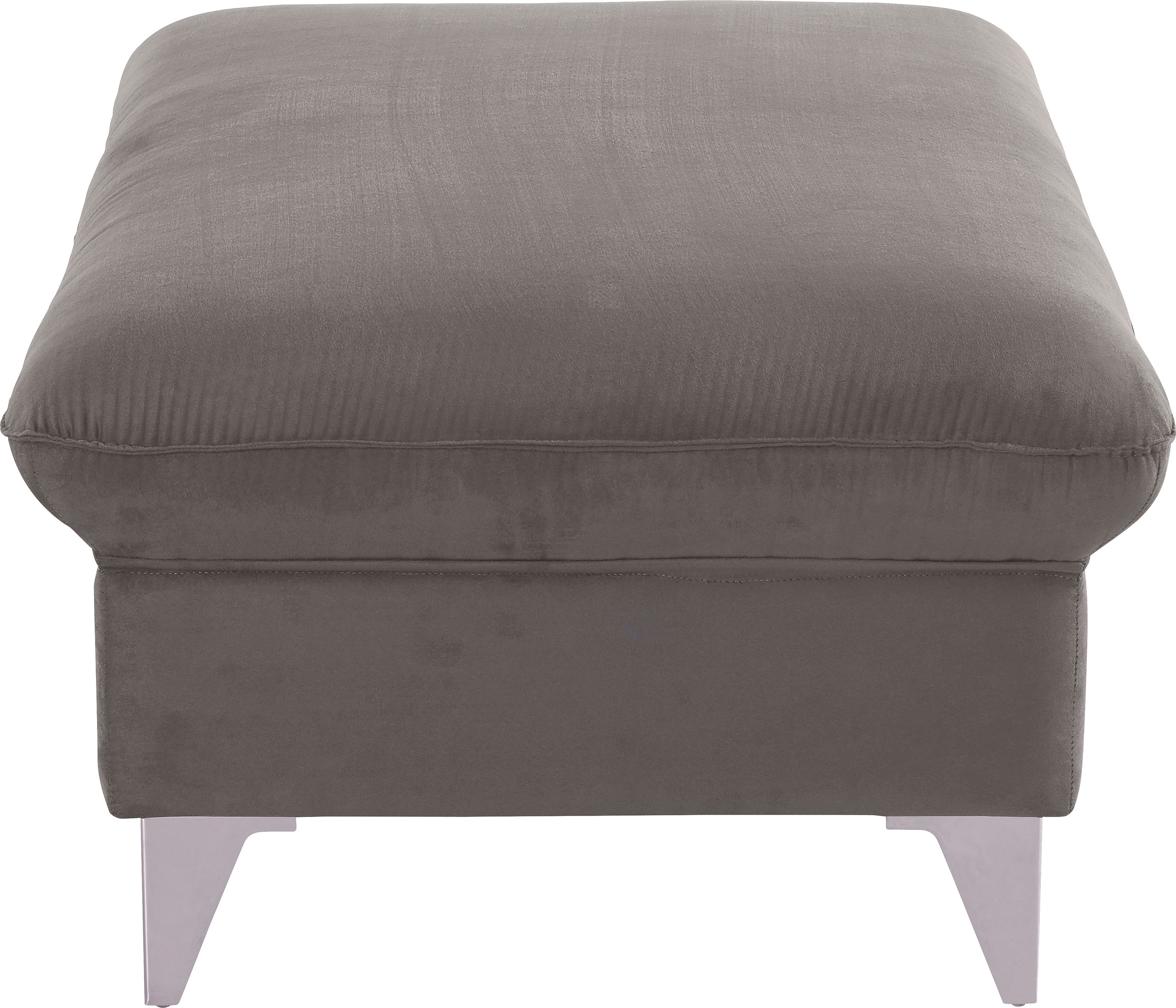 COTTA Polstergarnitur »Caluso L-Form«, (2 tlg.), Set bestehend aus: Ecksofa mit Kopfteilverstellung & Hocker