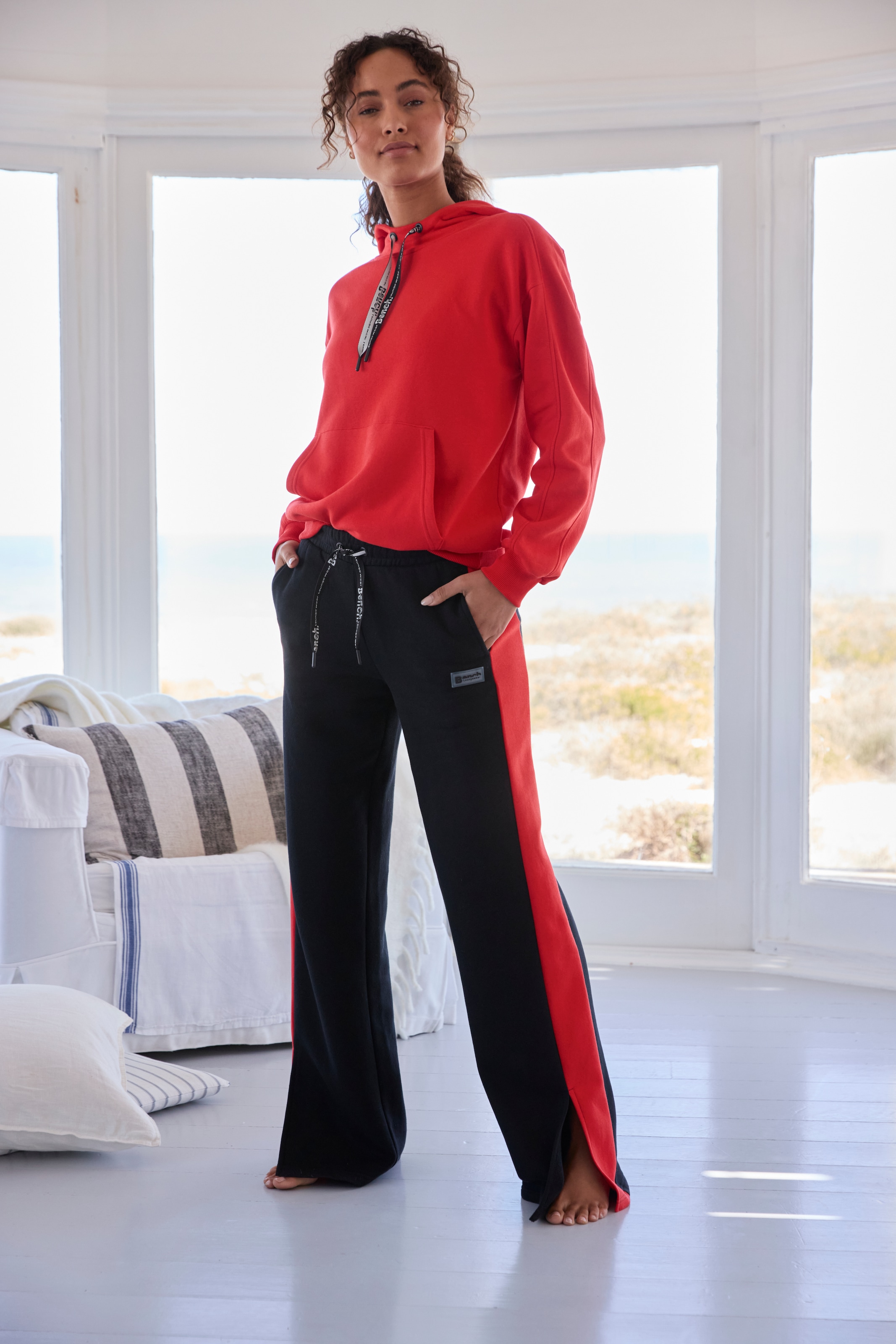 Bench. Loungewear Kapuzensweatshirt, mit Kängurutasche, Loungewear günstig online kaufen