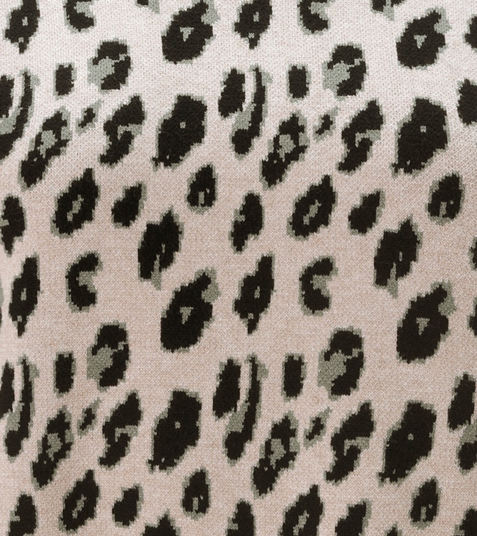 Aniston PLUS Strickpullover in trendigem Leodessin - NEUE KOLLEKTION