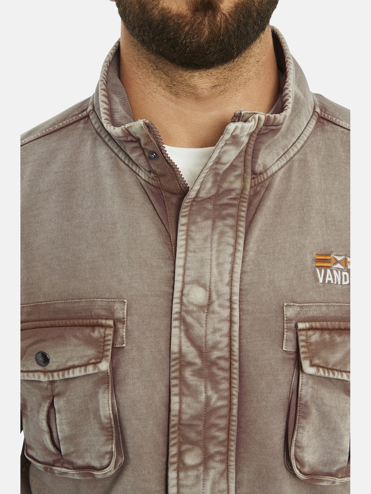 Jan Vanderstorm Sweatjacke »Sweatjacke GANGOLF«