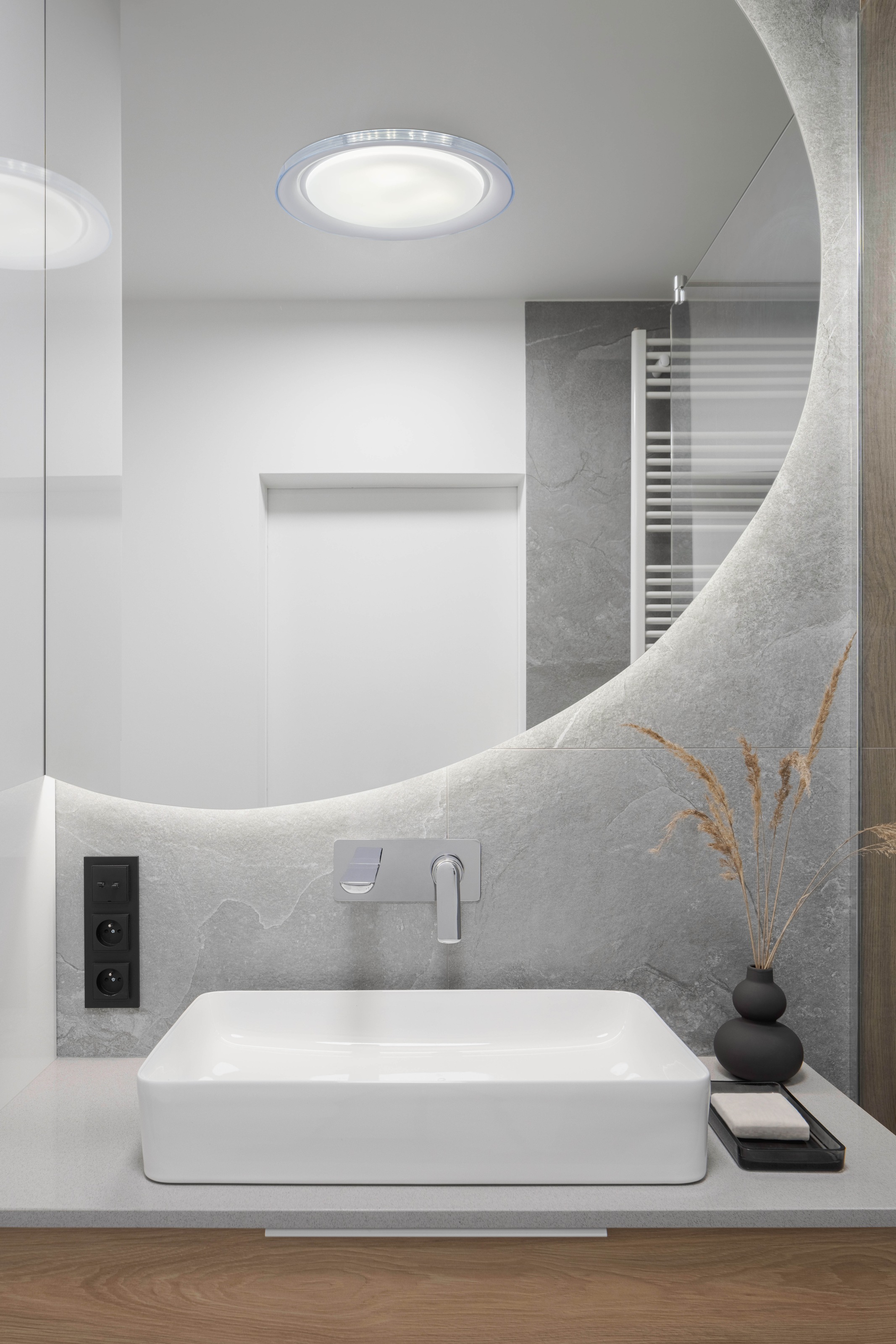 näve LED Deckenleuchte »Claire«, 1 flammig, Leuchtmittel LED-Modul | LED wechselbar, CCT, Memory, Nachtlicht, dimmbar per Infrarot-Fernbedienung inkl.
