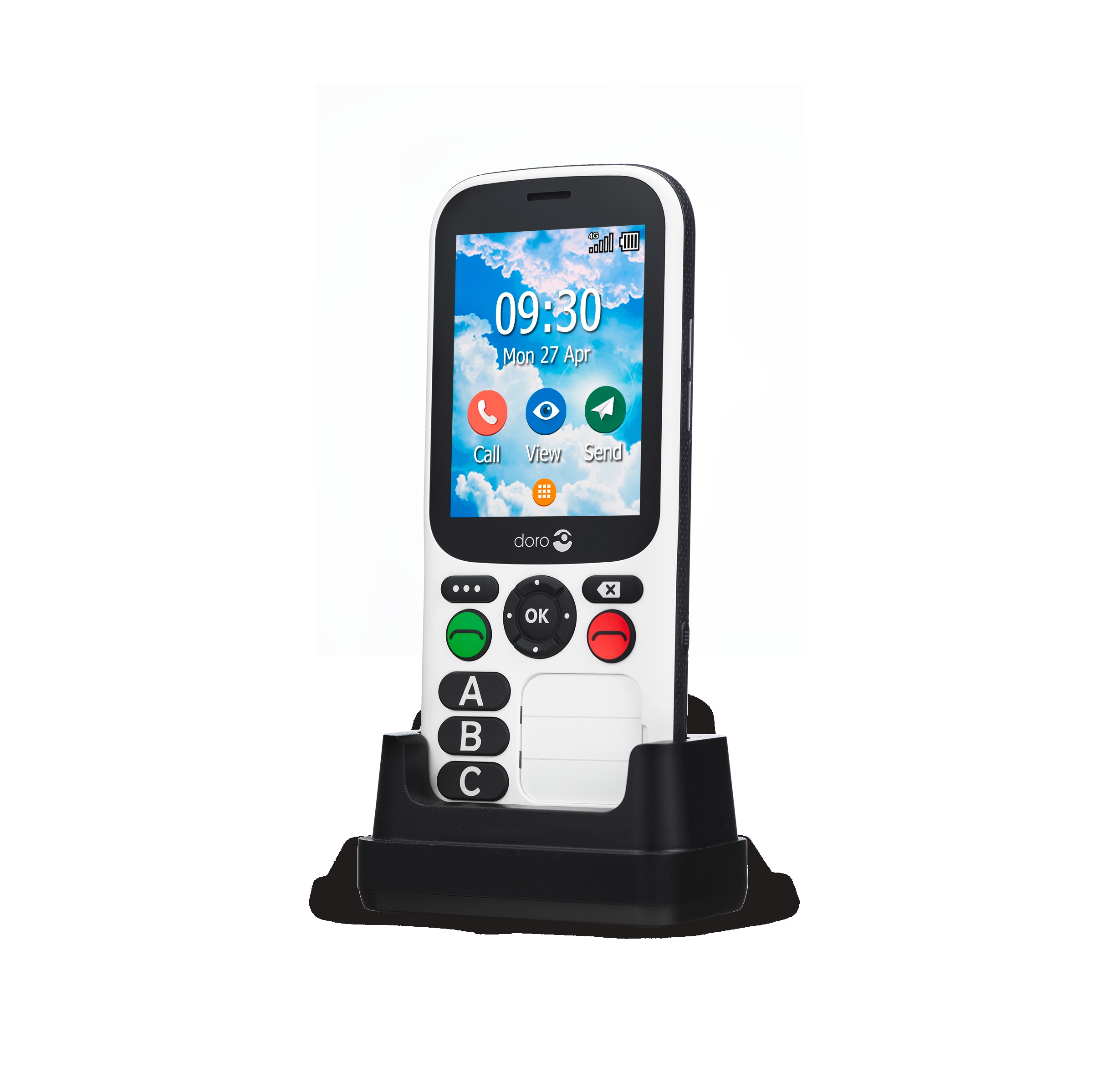 Doro Smartphone »780X«, schwarz/weiß