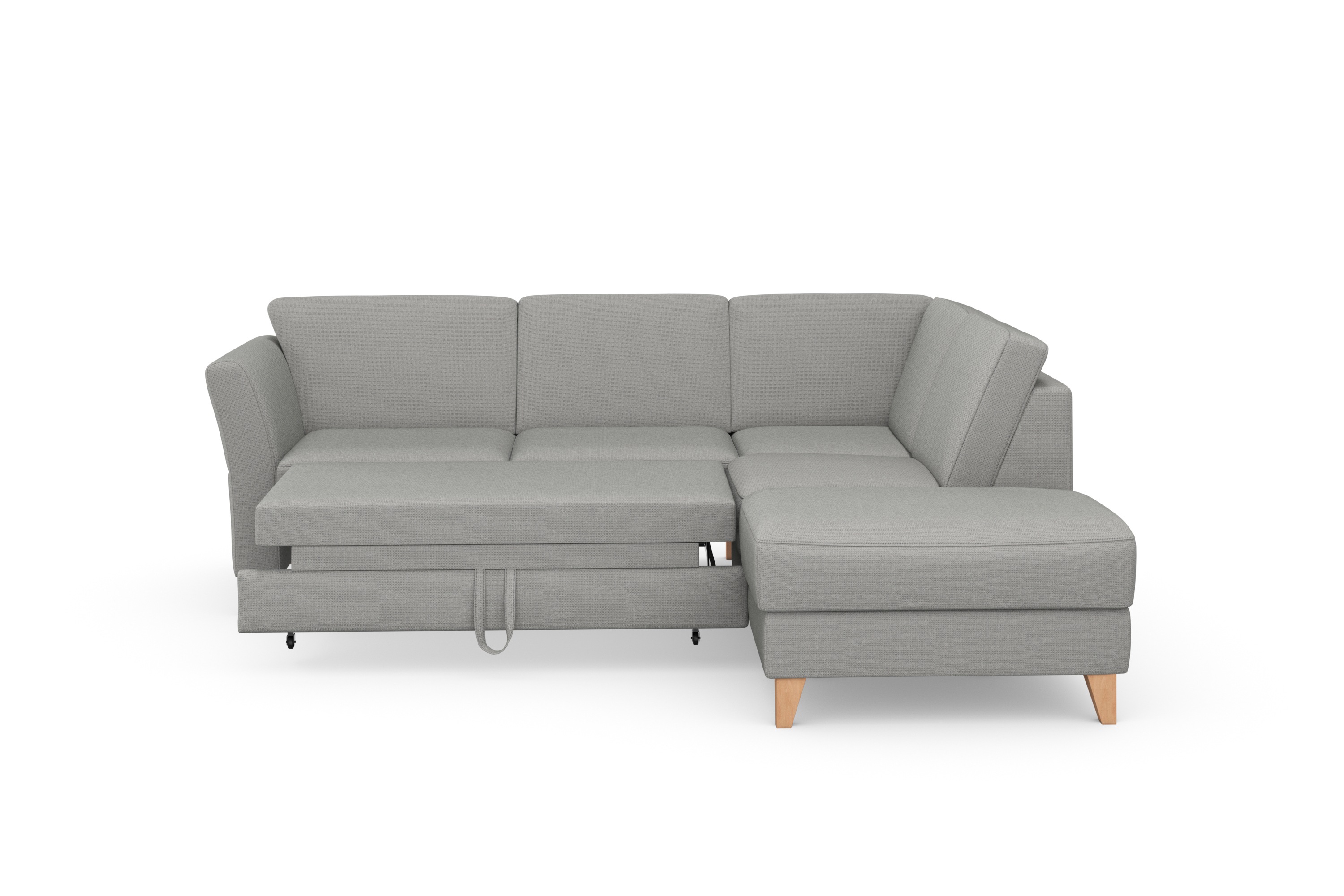 Thumbnail - sit&more Ecksofa "Visby L-Form" Wahlweise mit Bettfunktion und Stauraum, frei im Raum stellbar