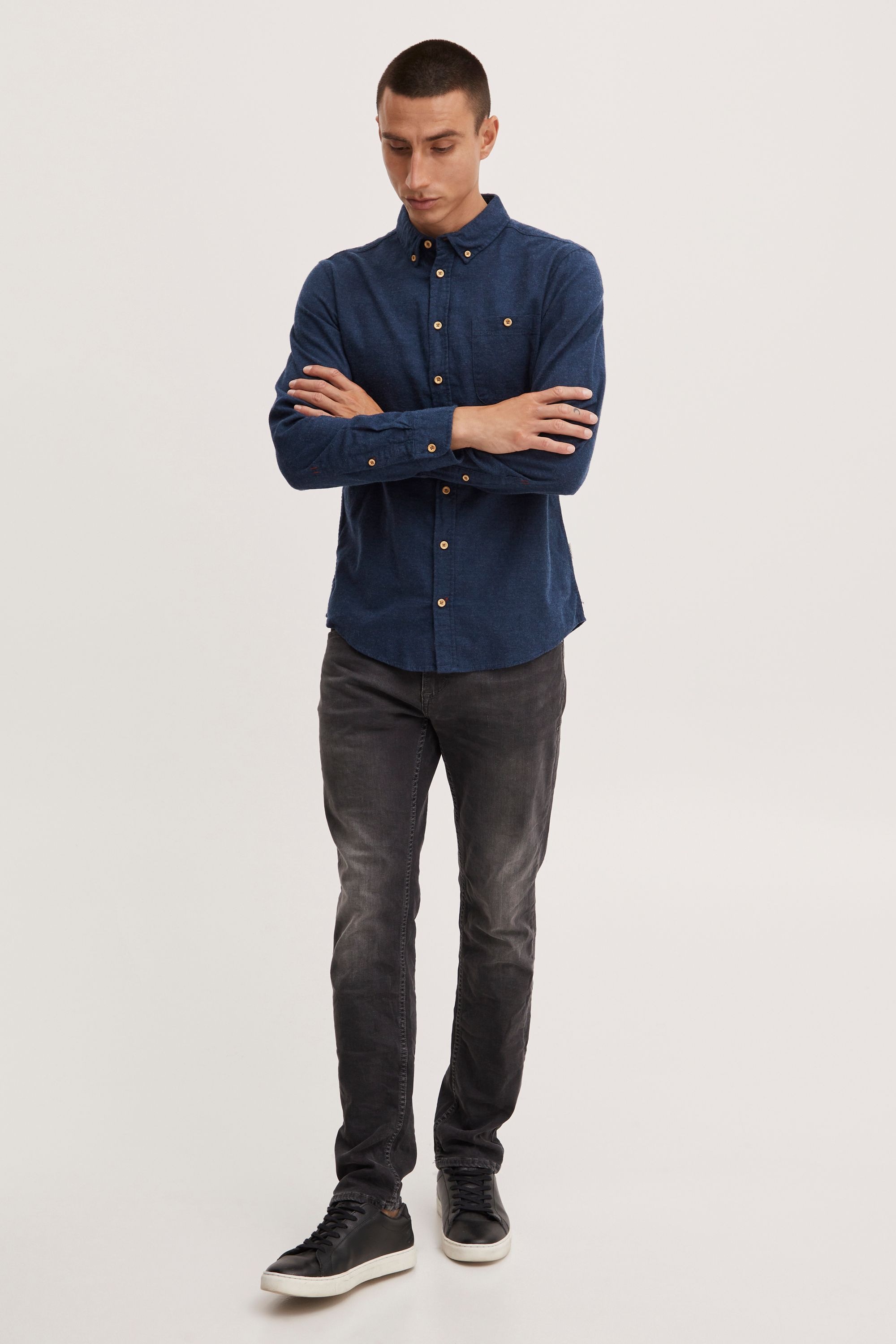 Thumbnail - Blend Langarmhemd "BHShirt" Stilvolles Hemd mit langen Ärmeln