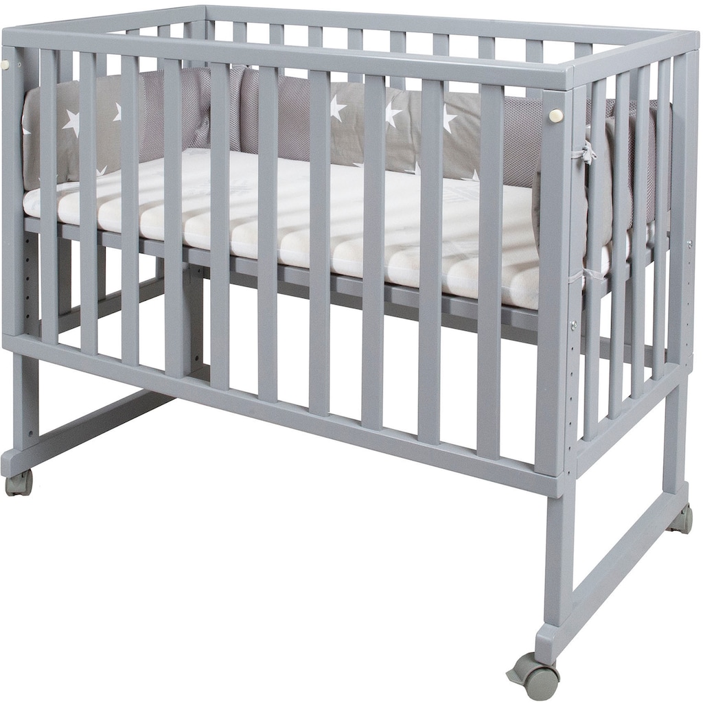 roba® Stubenbett »safe asleep® 3-in-1 Little Stars«, (4 tlg.)