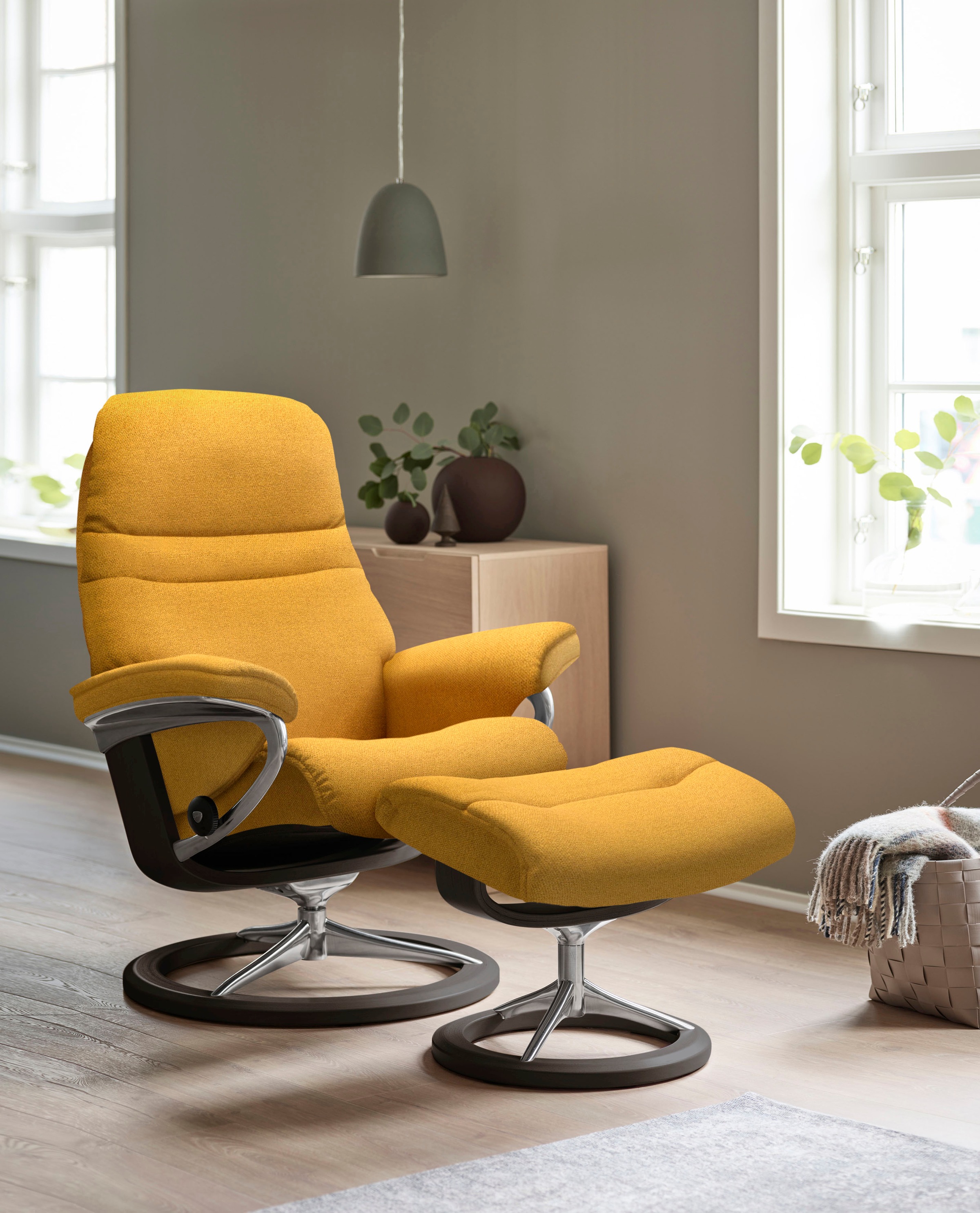Stressless® Fußhocker »Sunrise«, mit Signature Base, Gestell Wenge