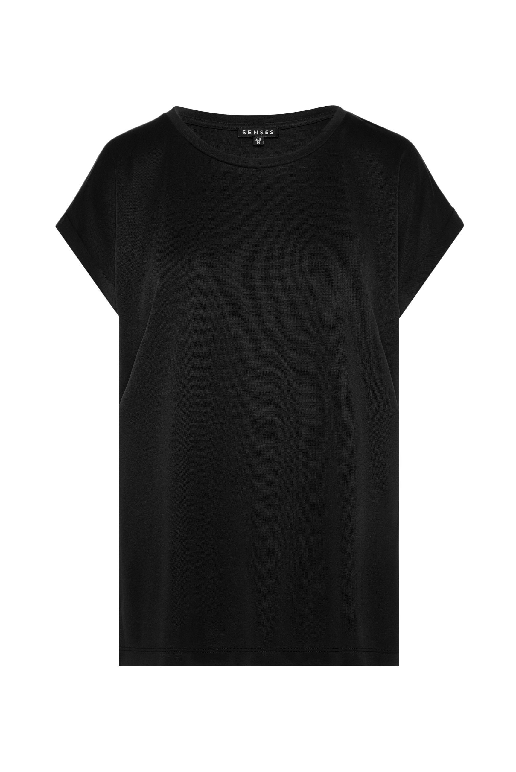 SENSES.THE LABEL Rundhalsshirt, mit Necktape