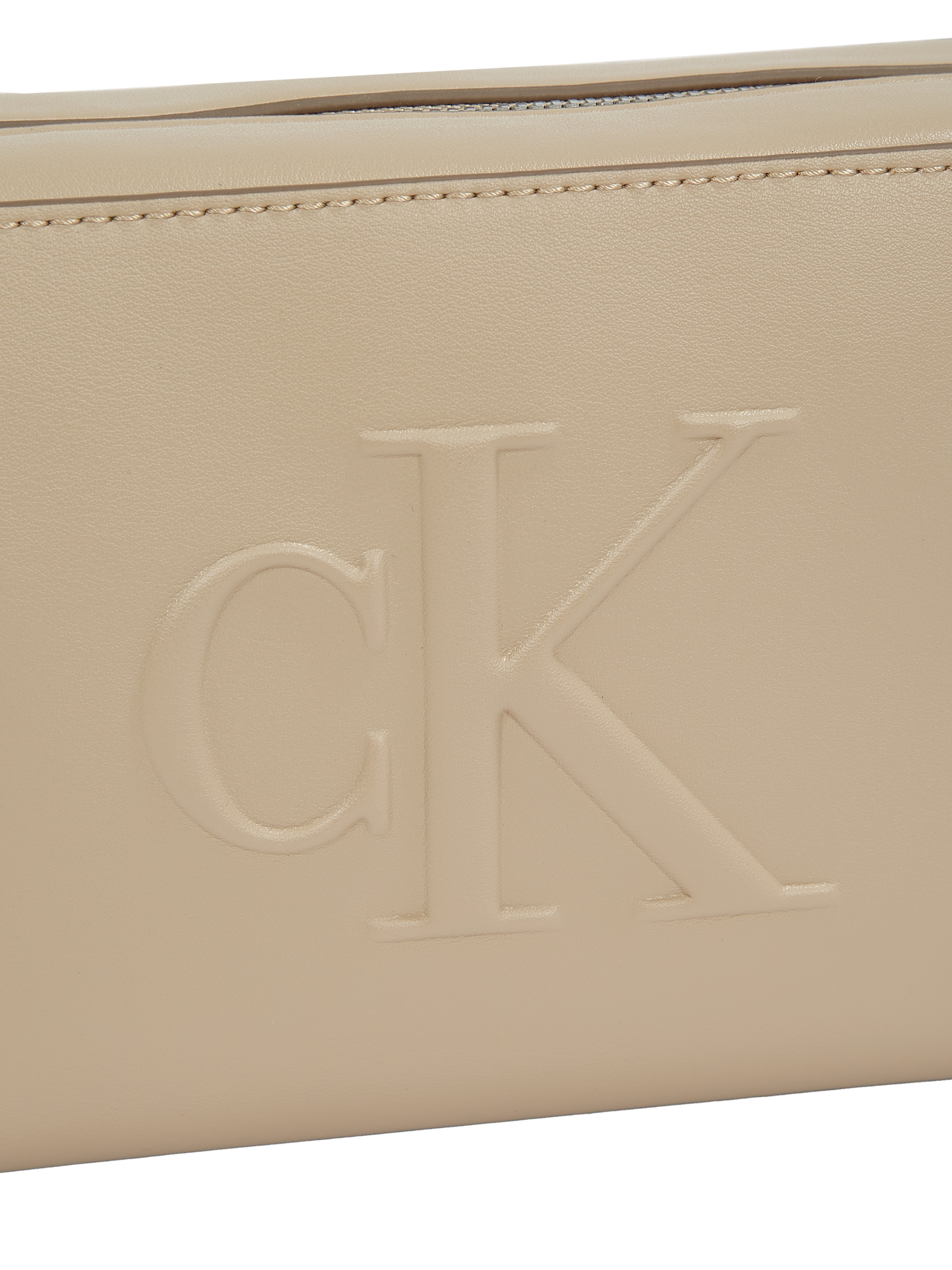Calvin Klein Jeans Messenger Bag »SCULPTED EW CAMERA BAG20«, kleine Umhängetasche, Schultertasche Damen mit CK-Prägung