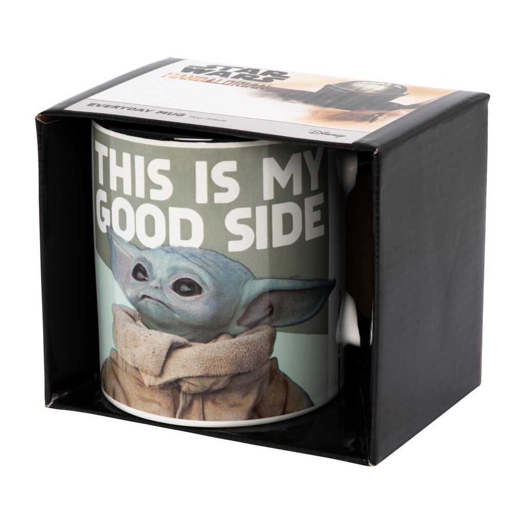 PYRAMID Tasse »Tasse koloriert - Star Wars - Baby Yoda (Good Side)«, (1 tlg.)
