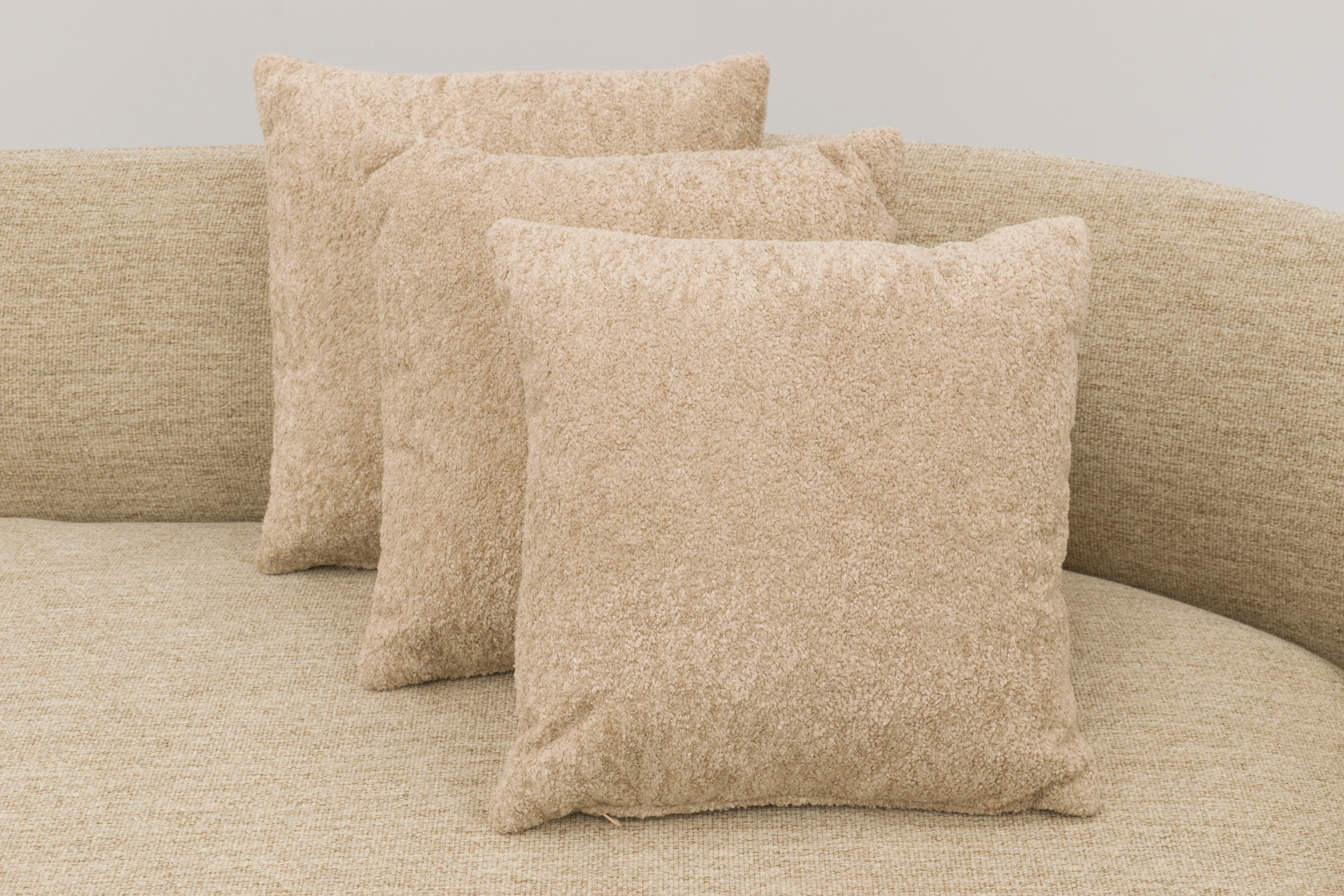 OTTO home Dekokissen "Lolland" Dekokissen mit Füllung, Sofakissen 3er Set 40x40cm
