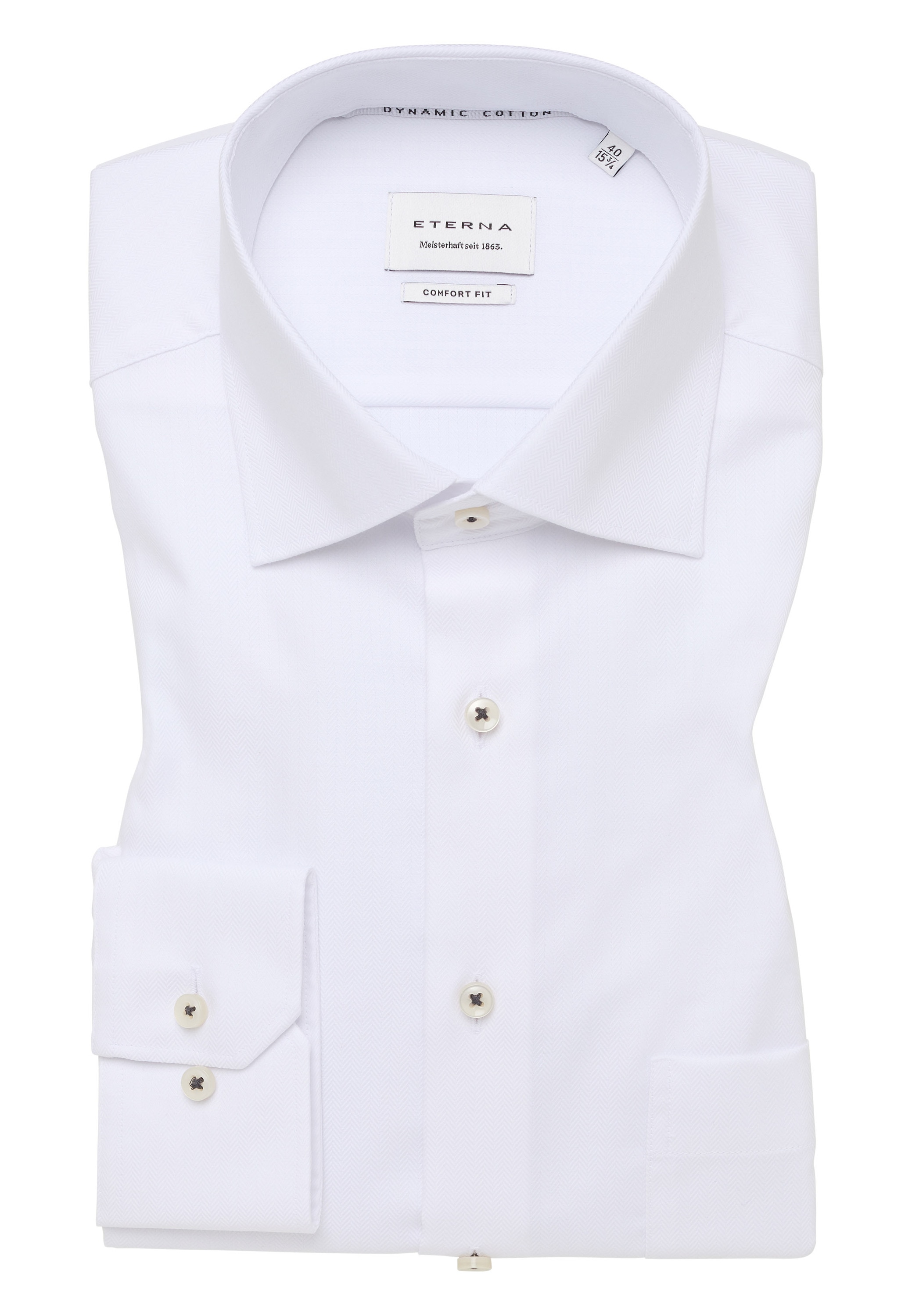 Eterna Langarmhemd »COMFORT FIT«, NON IRON (bügelfrei)