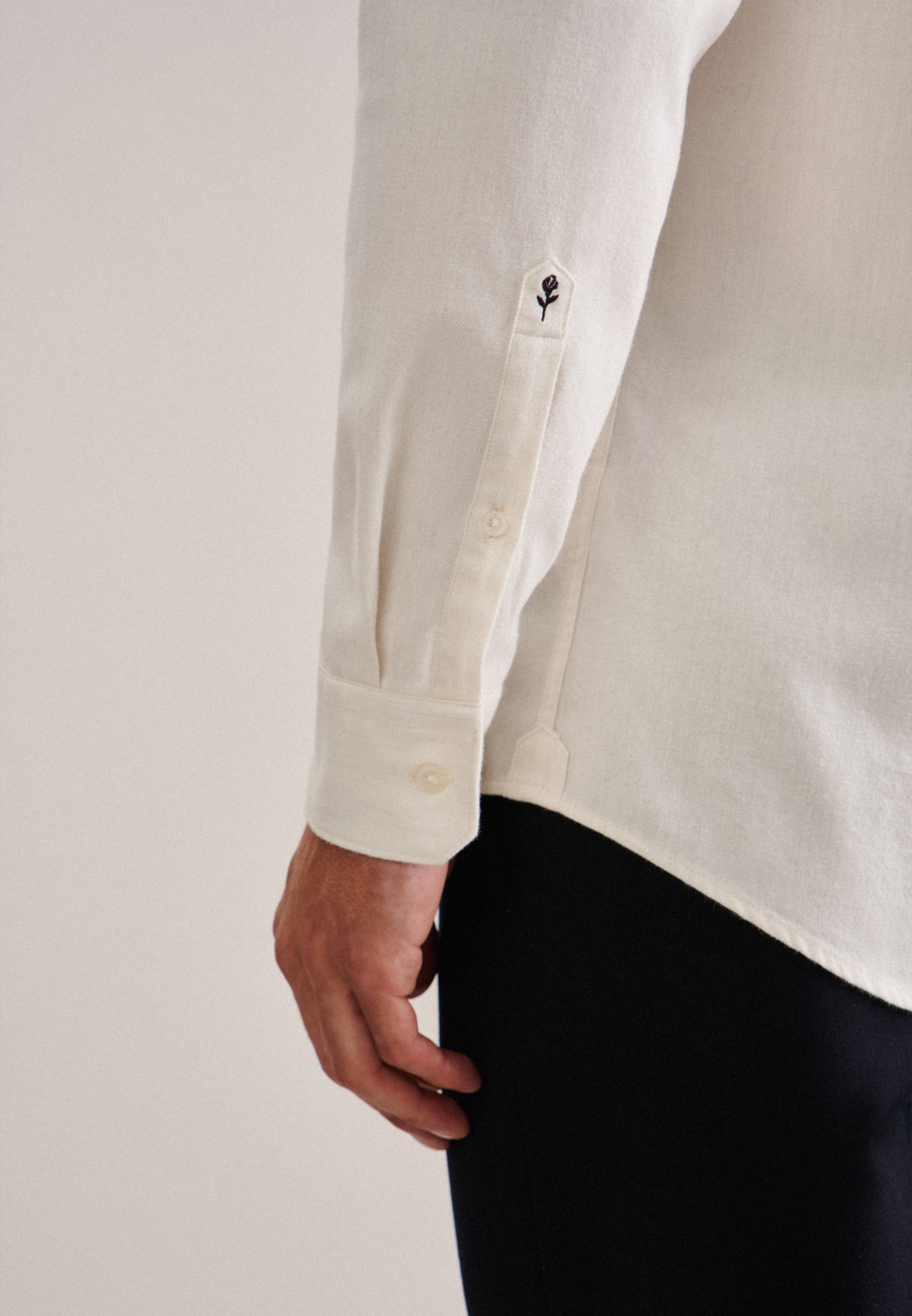 Langarm »Schwarze Rose«, Uni seidensticker bestellen Button-Down-Kragen Businesshemd Regular | ▷ BAUR