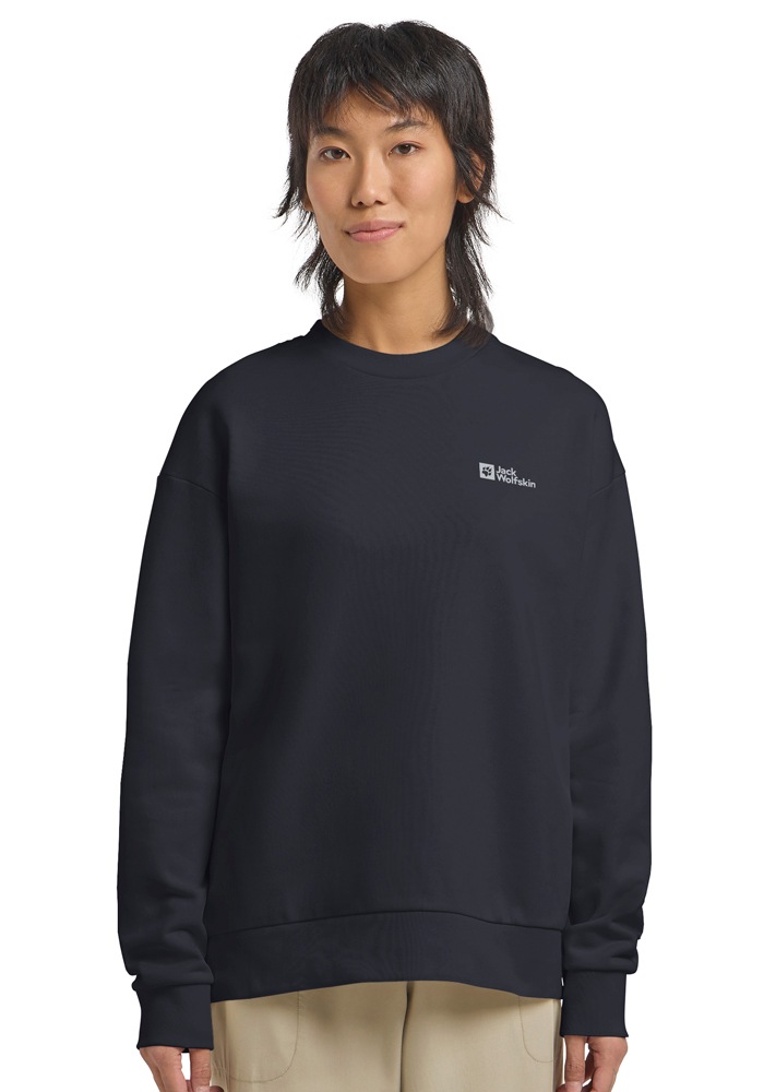 Jack Wolfskin Langarmshirt "ESSENTIAL CREWNECK W" günstig online kaufen
