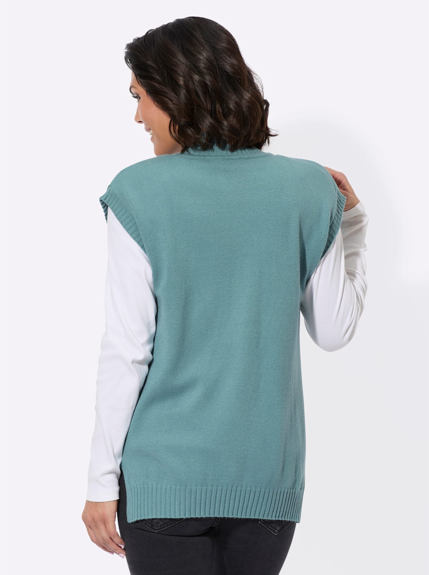 Thumbnail - Casual Looks Strickweste