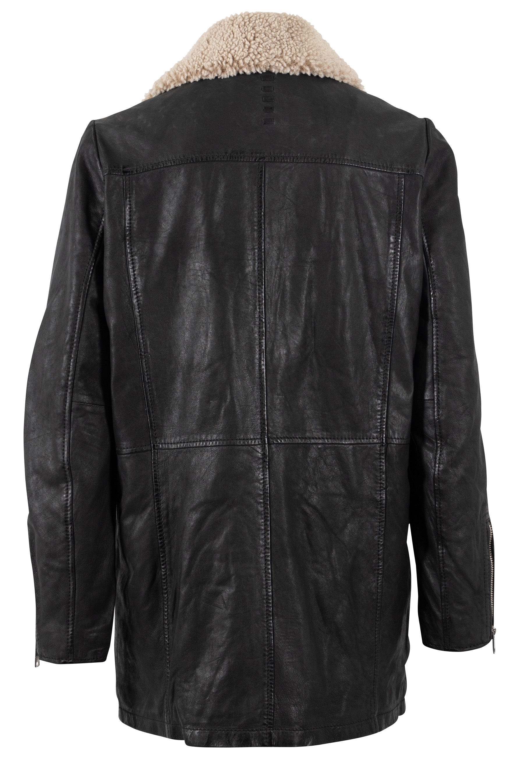 Mauritius Ledermantel "MWUdita OS" mit Reverskragen günstig online kaufen