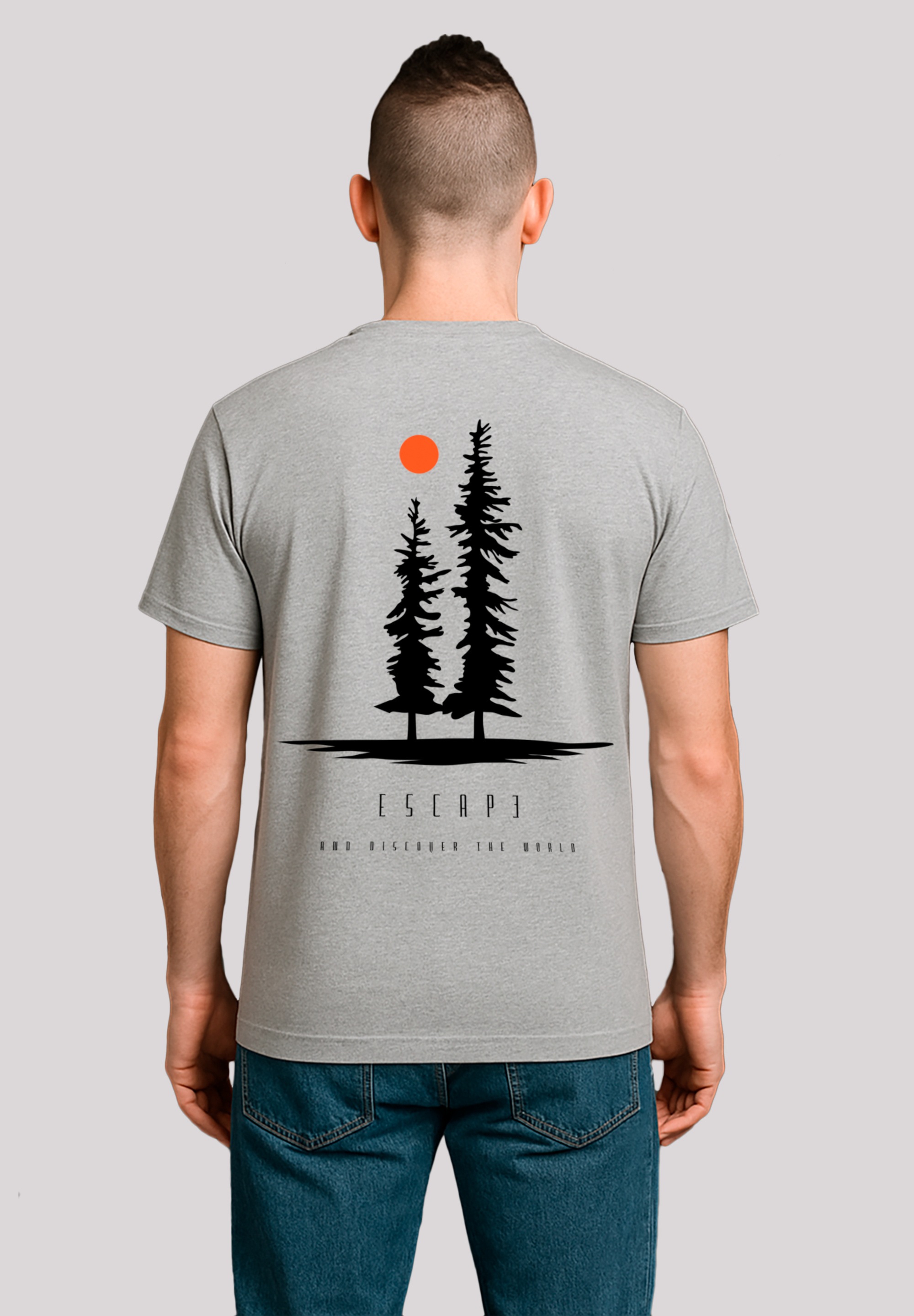 F4NT4STIC T-Shirt "Escape Discover the World Pinetree" Discover the World günstig online kaufen