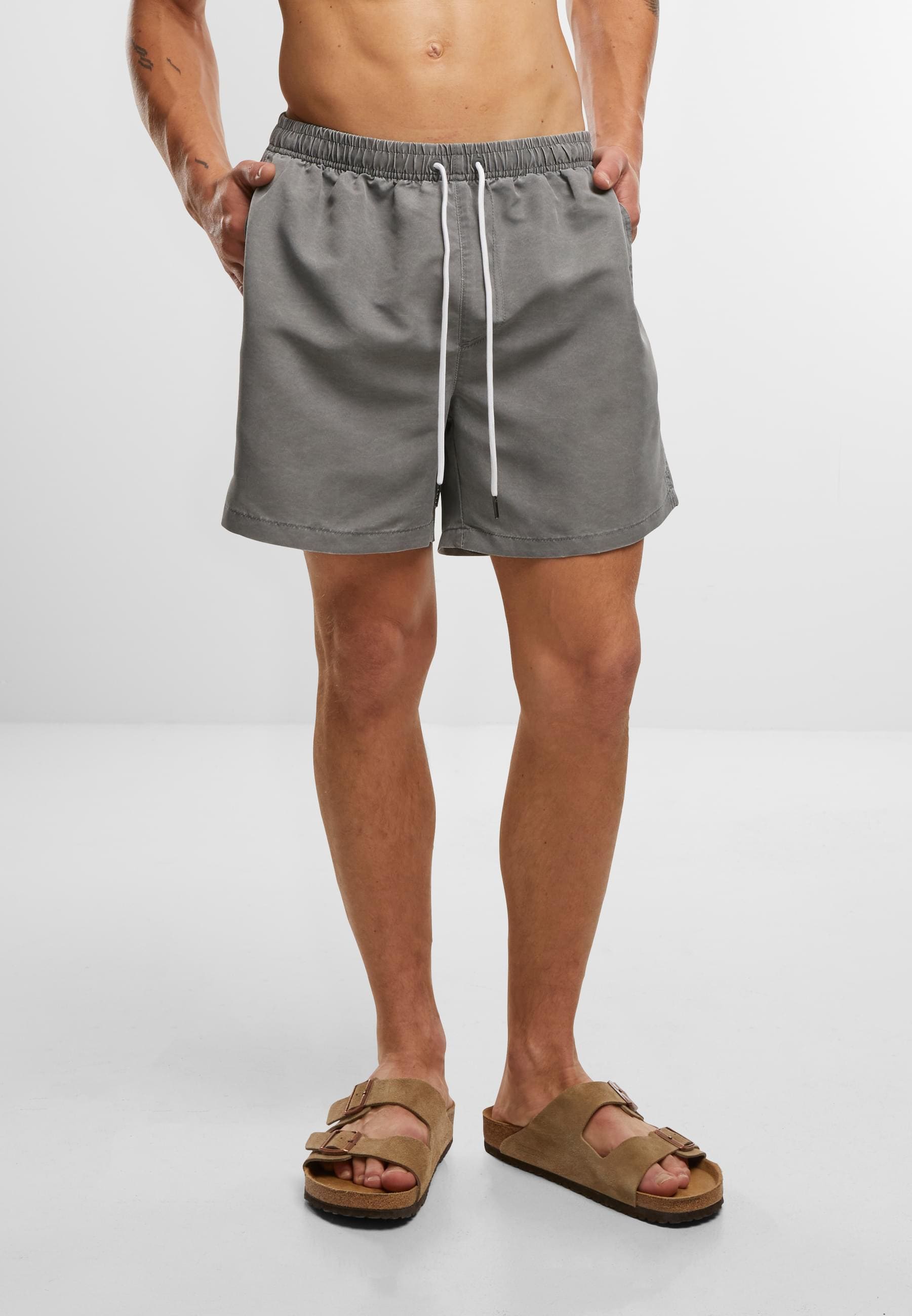 URBAN CLASSICS Badeshorts »Urban Classics Washed Swim Shorts«