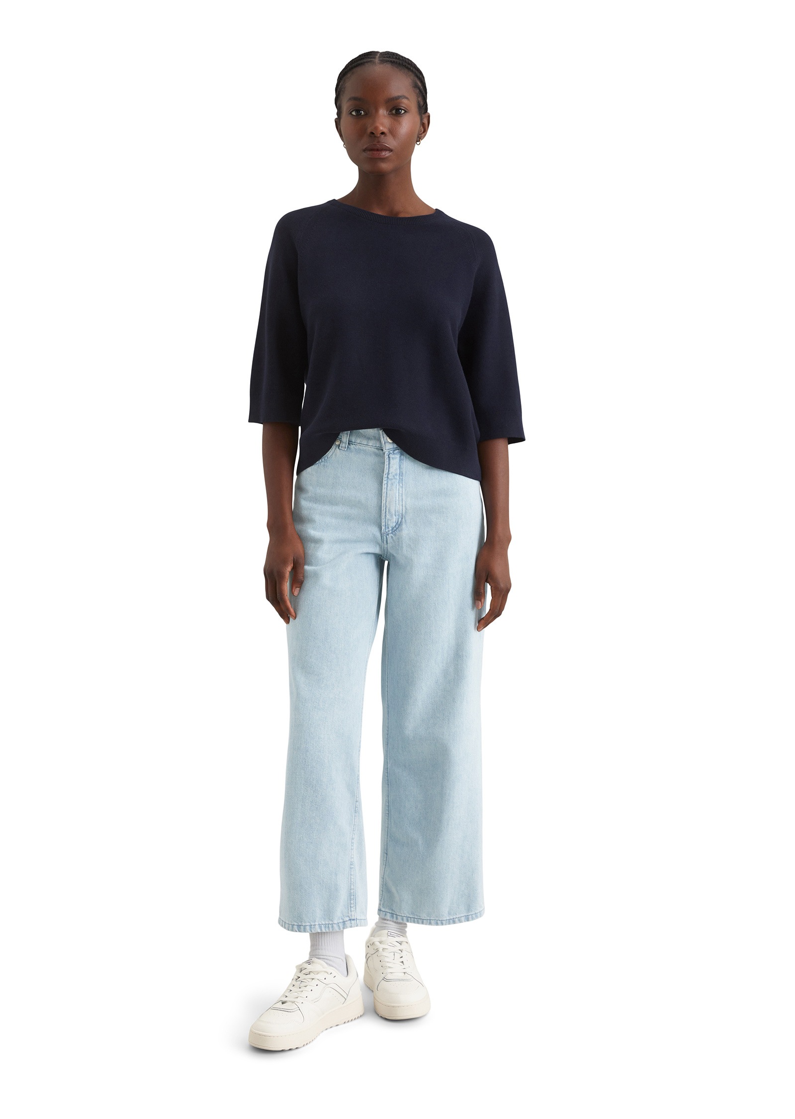 Marc O'Polo DENIM Strickpullover »aus Organic Cotton«