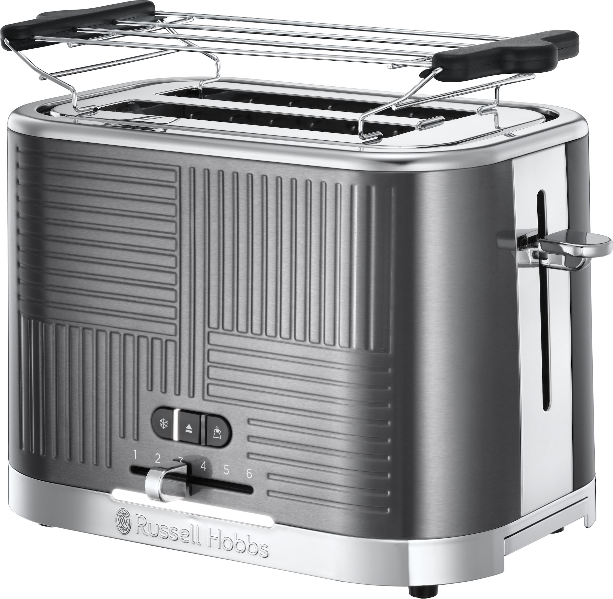 RUSSELL HOBBS Toaster »Geo Steel 25250-56«, 2 kurze Schlitze, 1640 W