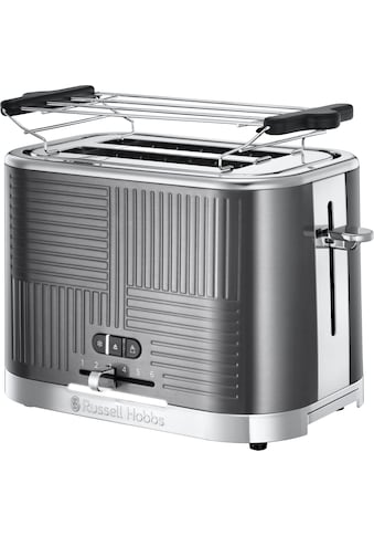 RUSSELL HOBBS Toaster »Geo Steel 25250-56« 2 kurze S...