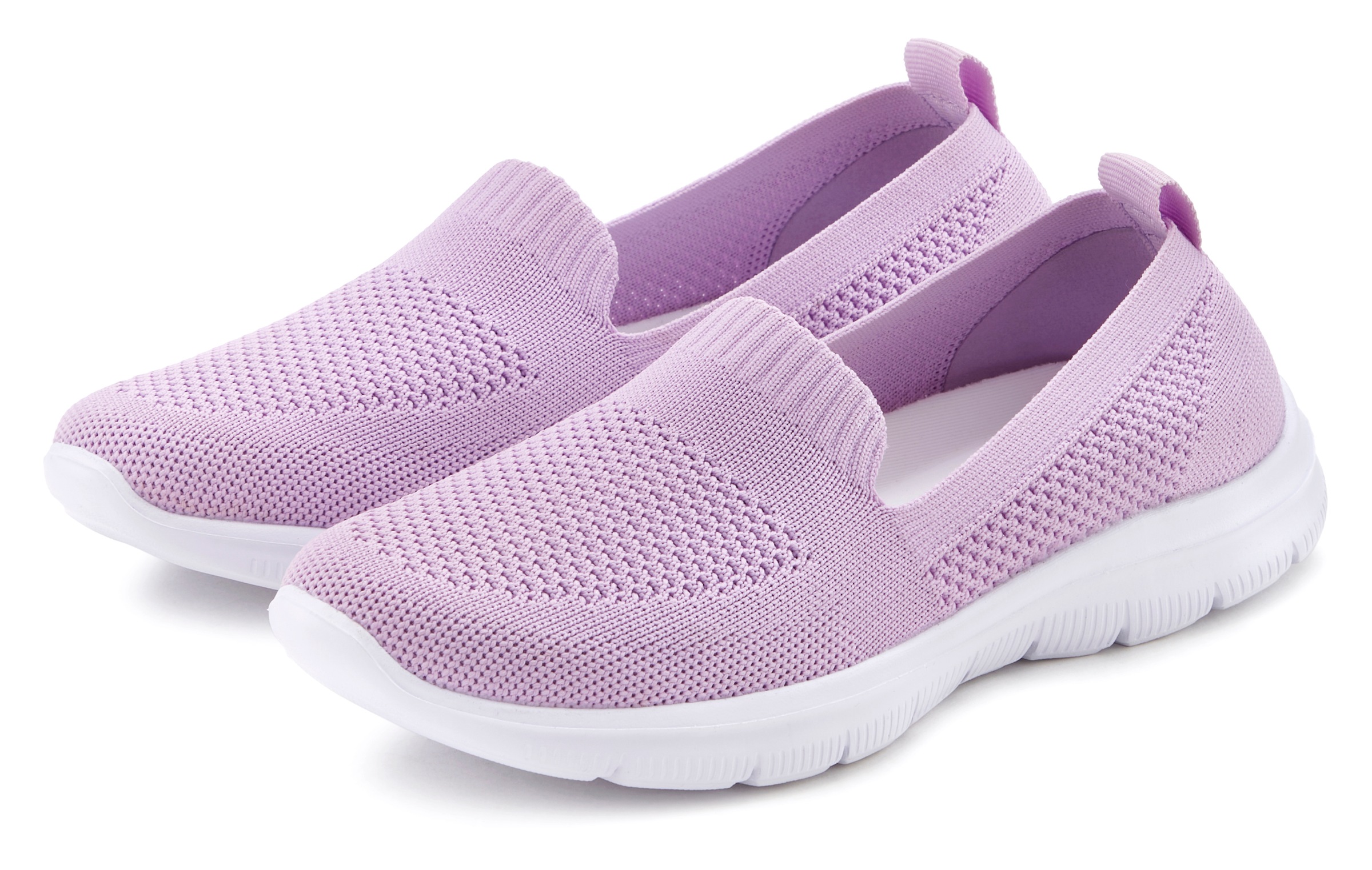 LASCANA Slipper, Slip-On-Sneaker, Halbschuh, ultraleichter Sneaker, VEGAN