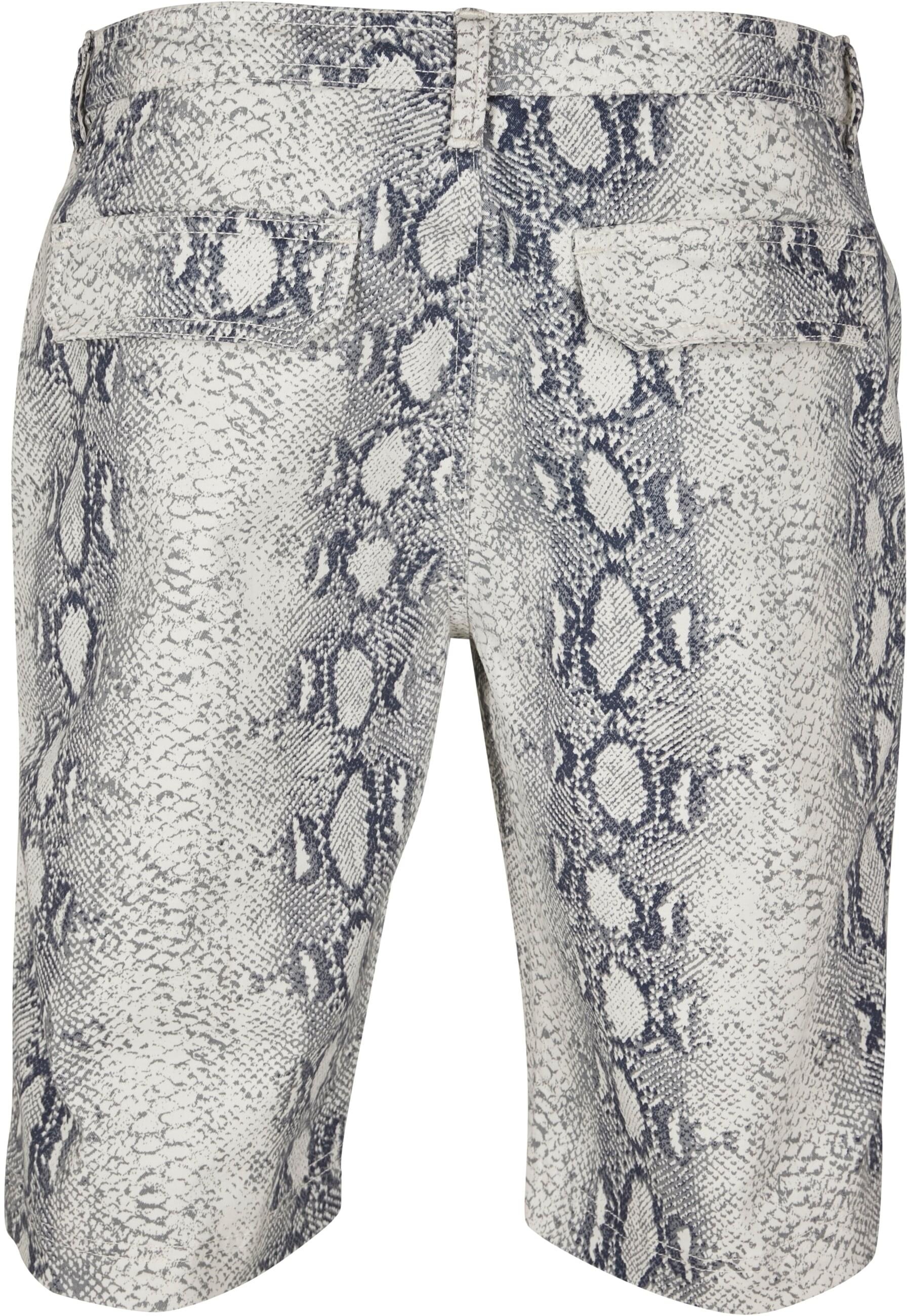 URBAN CLASSICS Stoffhose "Urban Classics Herren AOP Stretch Shorts" günstig online kaufen