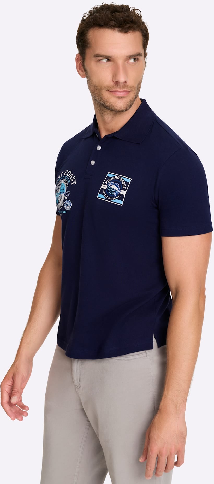 Catamaran Kurzarmshirt »Kurzarm-Poloshirt« 1 tlg.