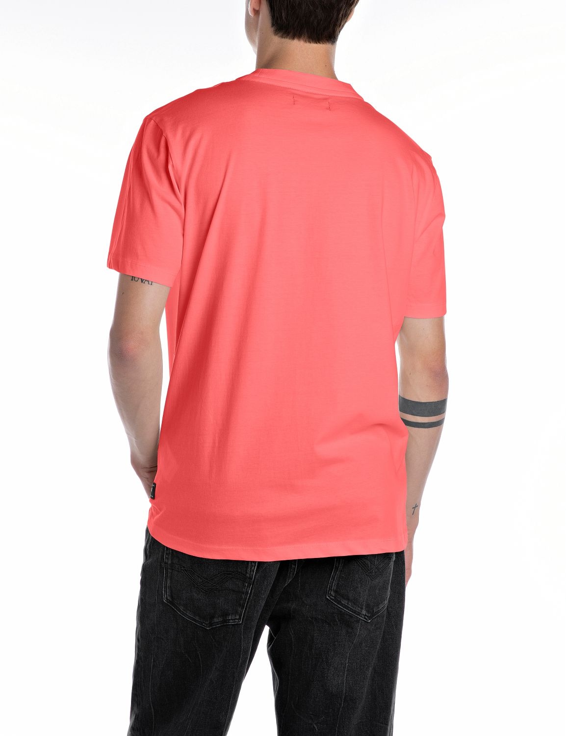 Replay T-Shirt »mit Logostickerei auf der Brust«