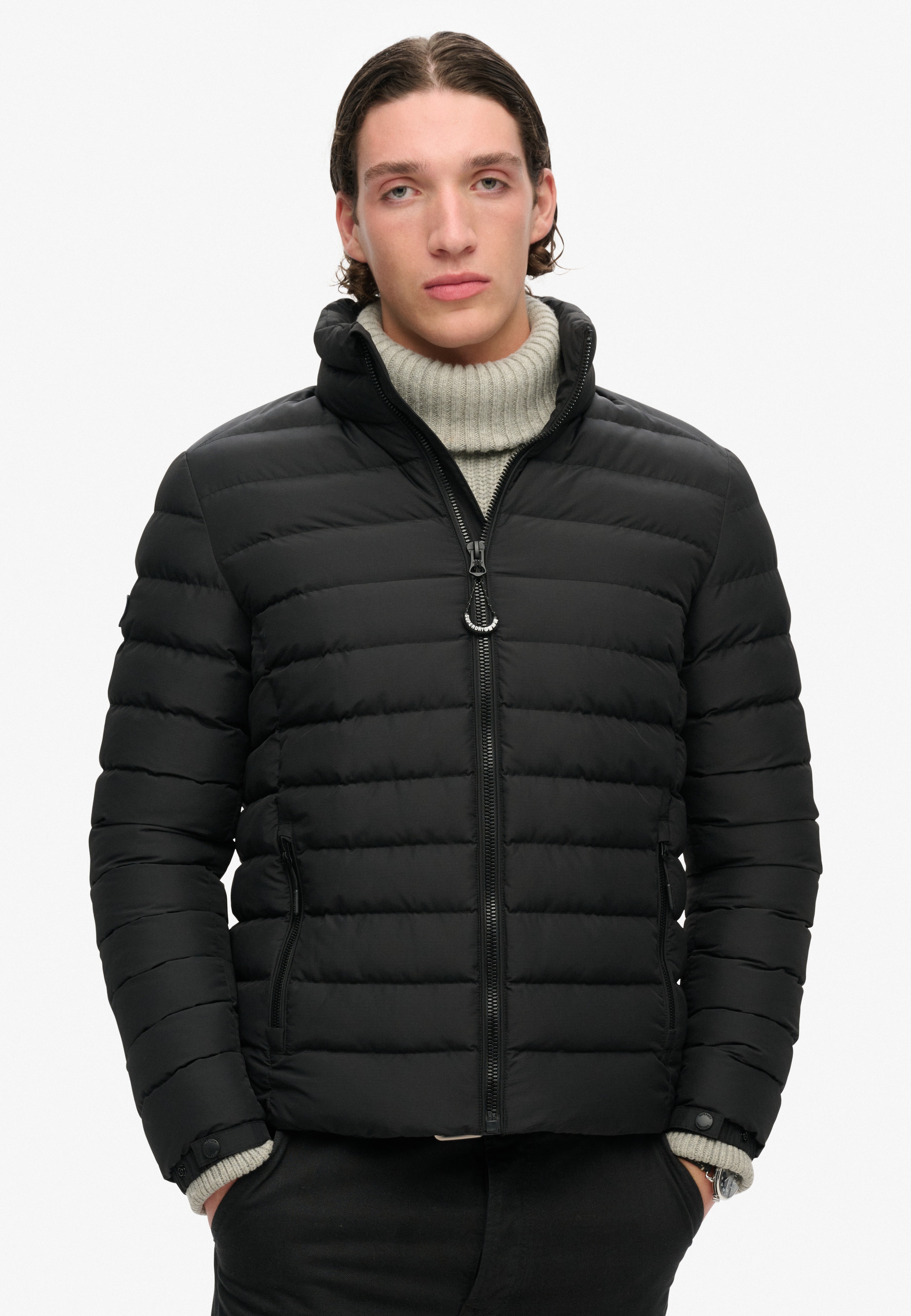 Superdry Steppjacke "FUJI PRINT PADDED JACKET", ohne Kapuze günstig online kaufen
