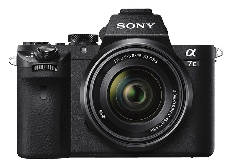 Sony Systemkamera »A7 | (Wi-Fi)-NFC, SEL-2870, MP, II«, WLAN 24,3 BAUR HDR-Aufnahme, Makroaufnahme Gesichtserkennung