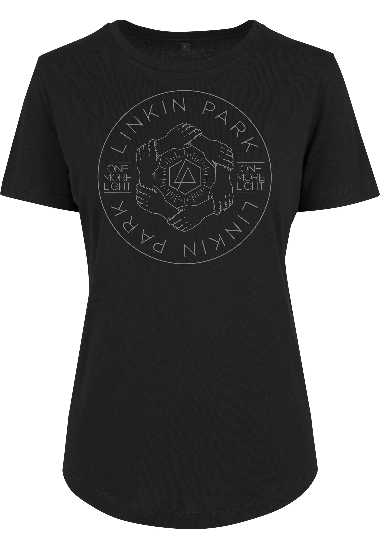 Merchcode T-Shirt »Merchcode Damen Ladies Linkin Park Hex Circle Box Tee«, (1 tlg.)