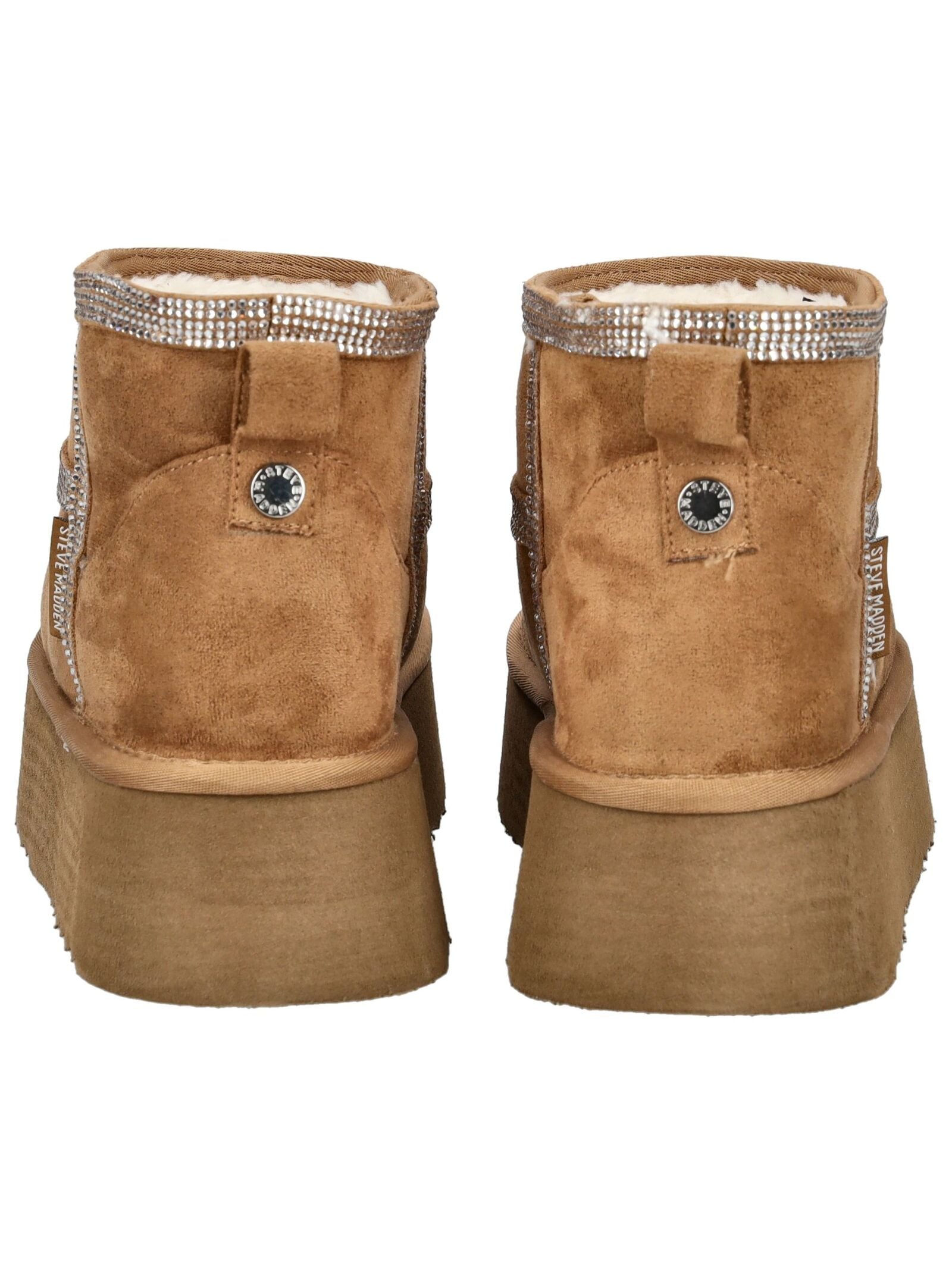 STEVE MADDEN Plateaustiefelette »STEVE MADDEN Stiefelette Veloursleder«