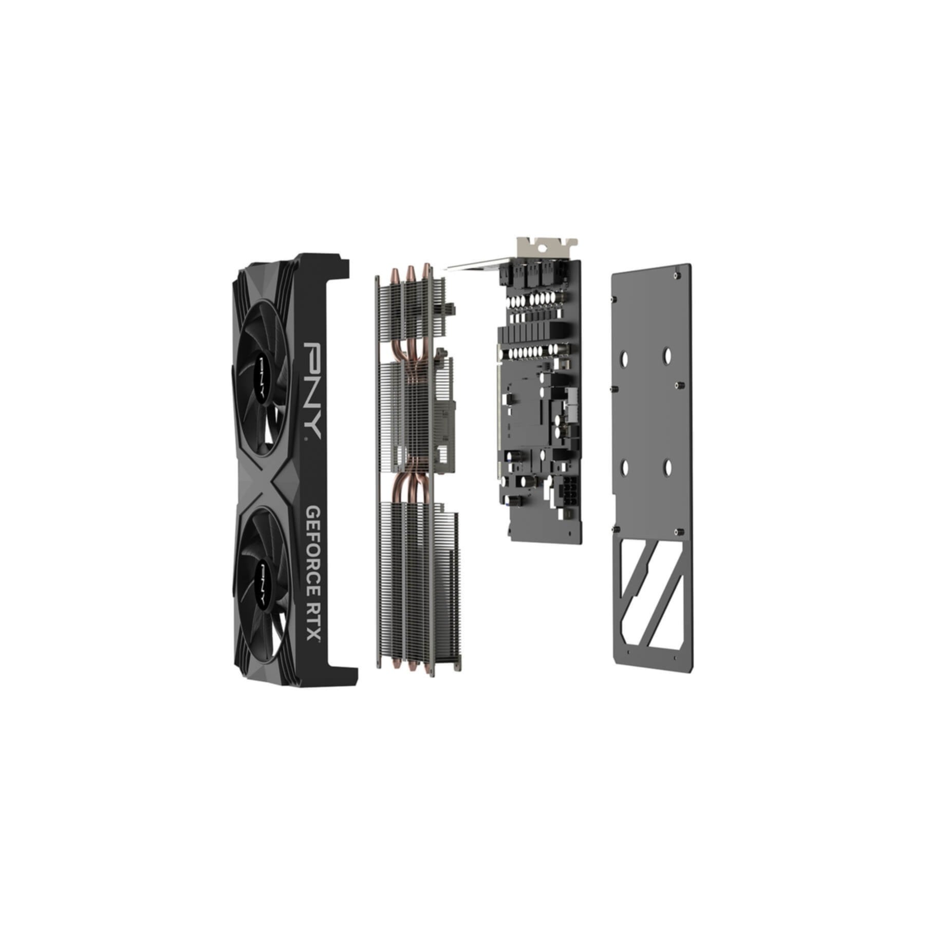 PNY Grafikkarte »GeForce RTX 4060 Ti VERTO Dual Fan«