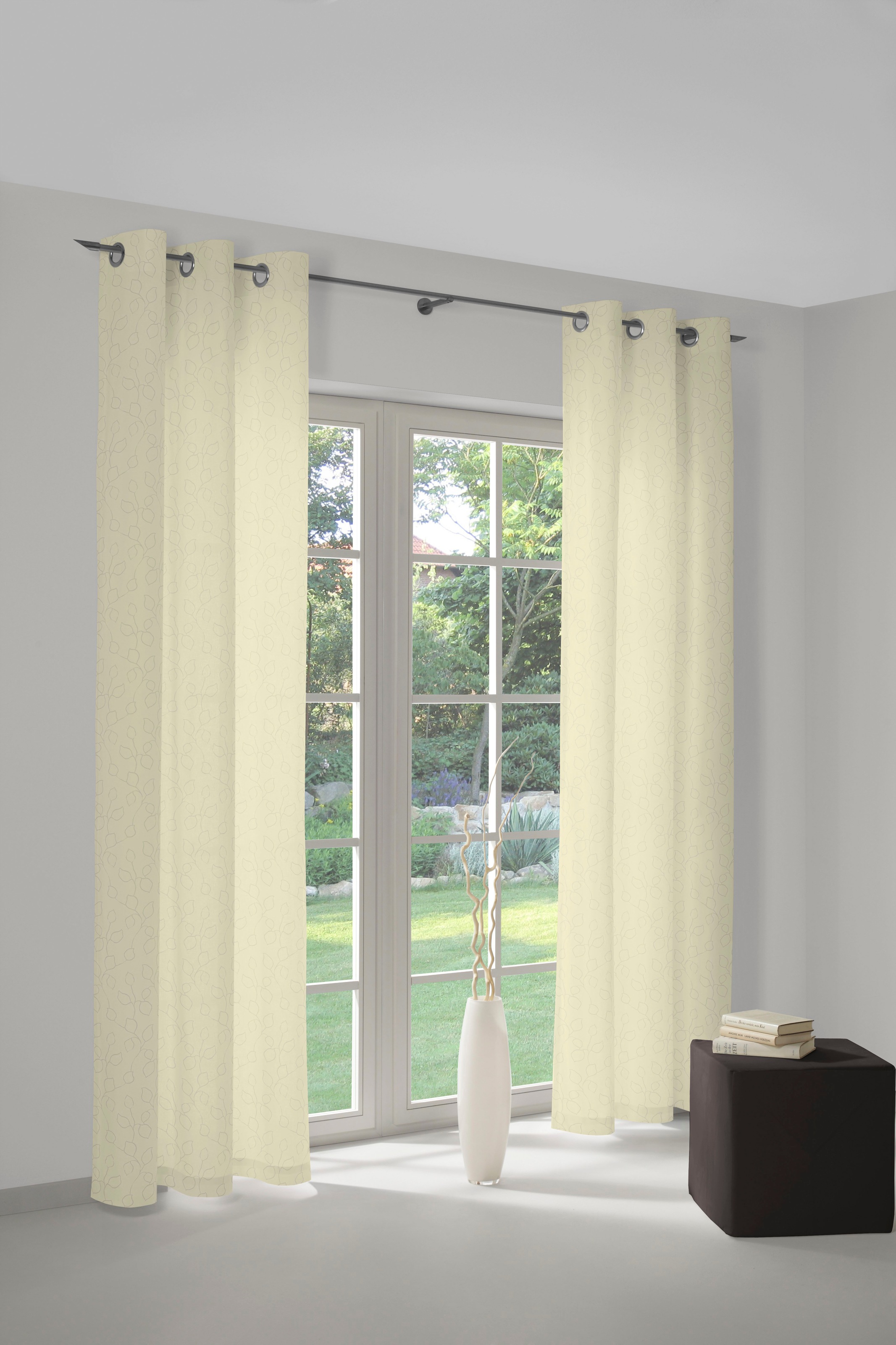 Wirth Vorhang "Westport" Ösen 1 Stk. tlg. günstig online kaufen