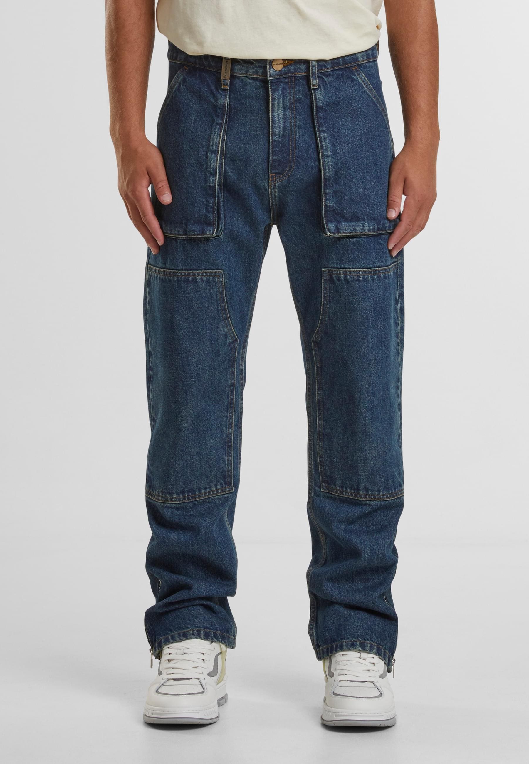 2Y Studios Bequeme Jeans »2Y Studios Esus Zipper Pocket Straight Jeans«